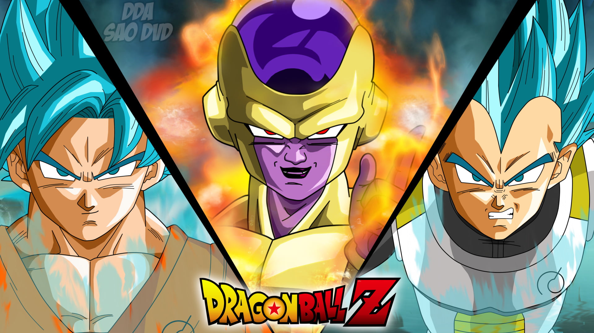 Dragon Ball, Dragon Ball Z, Dragon Ball Z: Resurrection of F, multi colored, bone, dragon, creativity, backgrounds, 1080P, ball, front view, human representation, HD Wallpaper