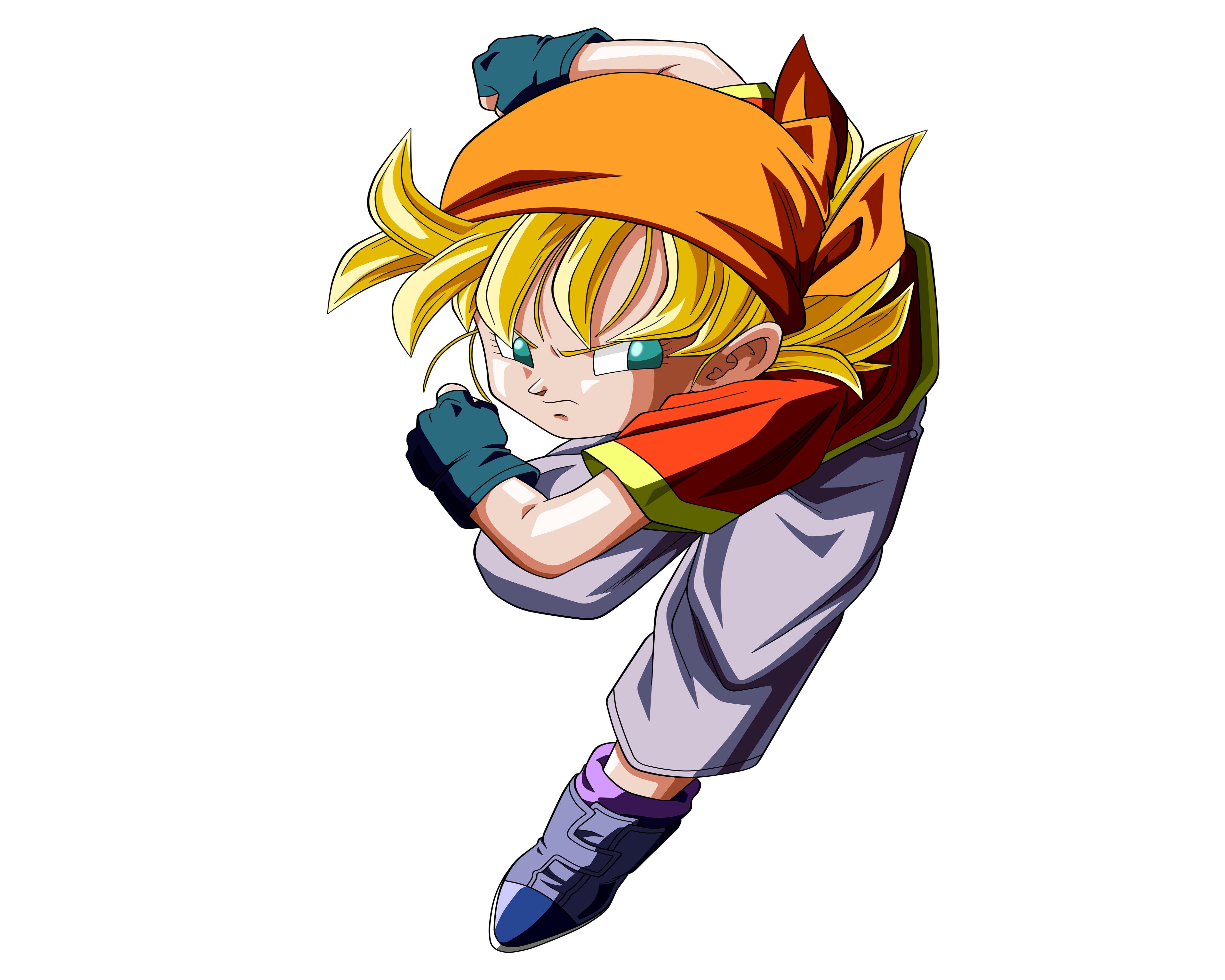 4K, dragon ball gt, HD Wallpaper