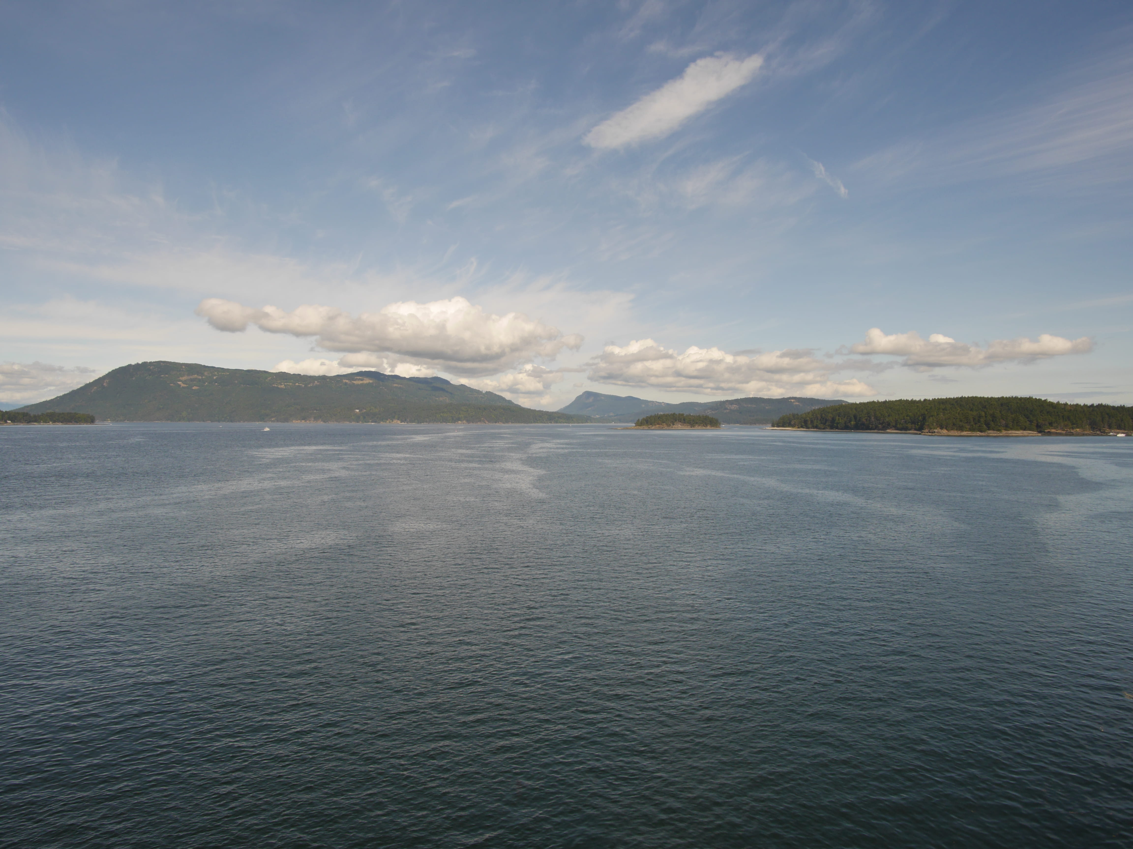 scenics - nature, cloud - sky, sky, british columbia, no people, environment, land, salish sea, waterfront, mountains, non-urban scene, beauty in nature, HD Wallpaper