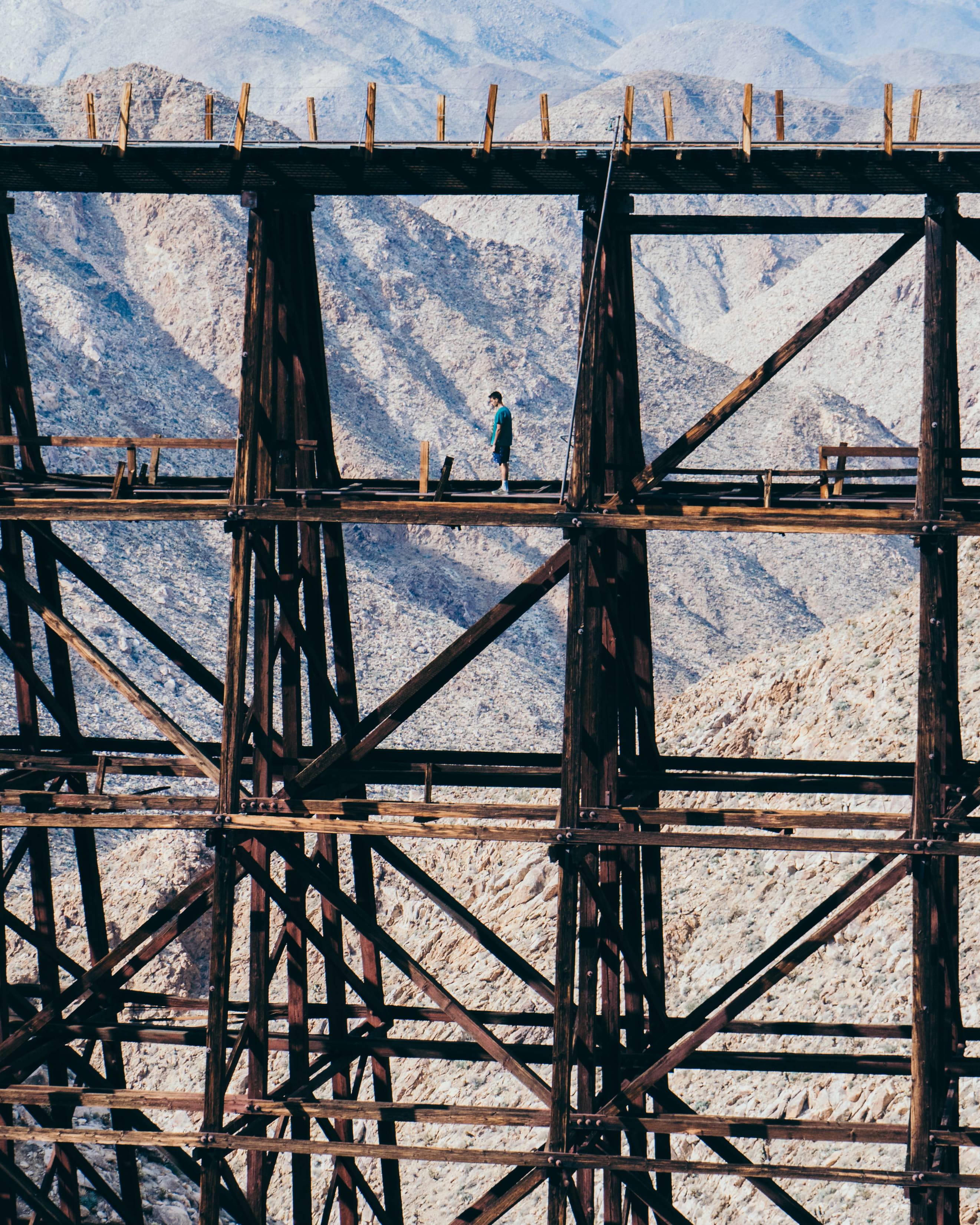 occupation, nature, no people, trestle, metal, day, connection, sunlight, cold temperature, outdoors, bridge, 2K, construction site, architecture, incomplete, Phone HD Wallpaper