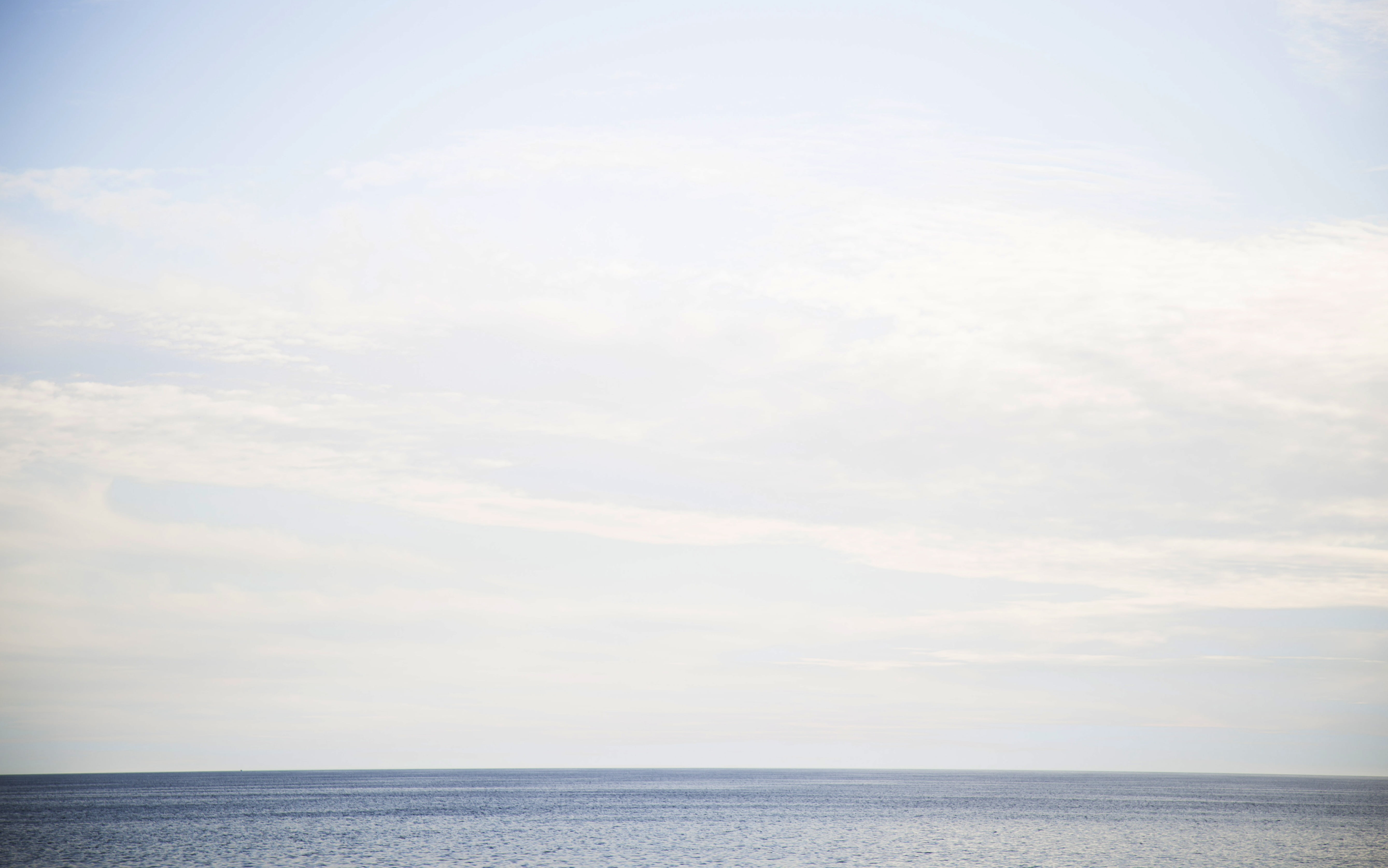 beauty in nature, globe, summer, seascape, rippling, body, atmosphere, earth, 5K, ocean, sky, nature, endless, non-urban scene, scenics - nature, tranquility, HD Wallpaper