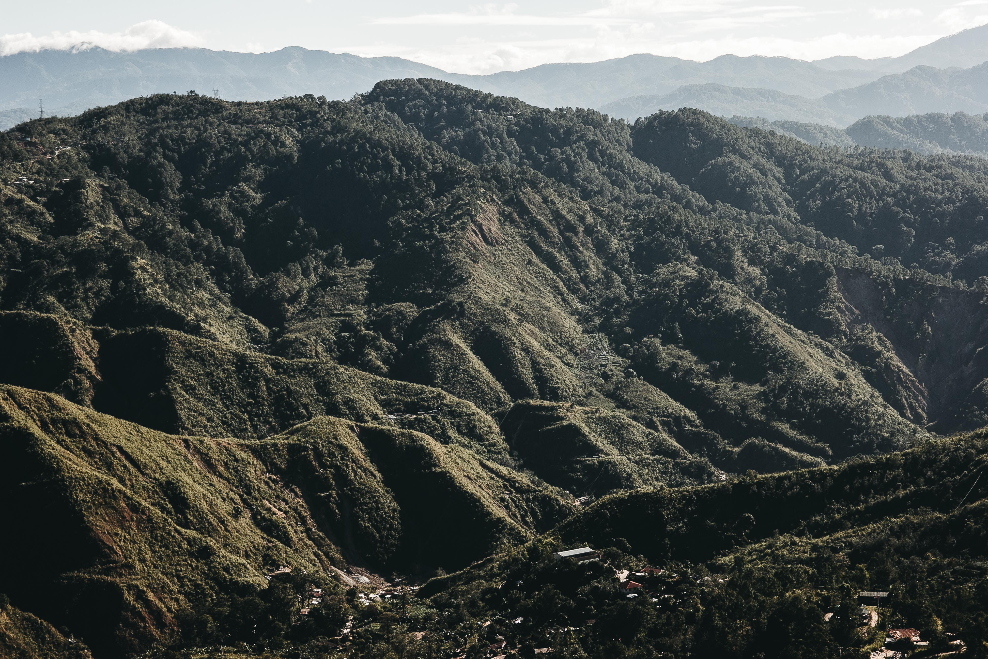 gab pili, mountains, no people, non-urban scene, bundok, mountain range, beauty in nature, sky, fog, 4K, mist, nature, tranquility, travel, remote, mountain peak, HD Wallpaper