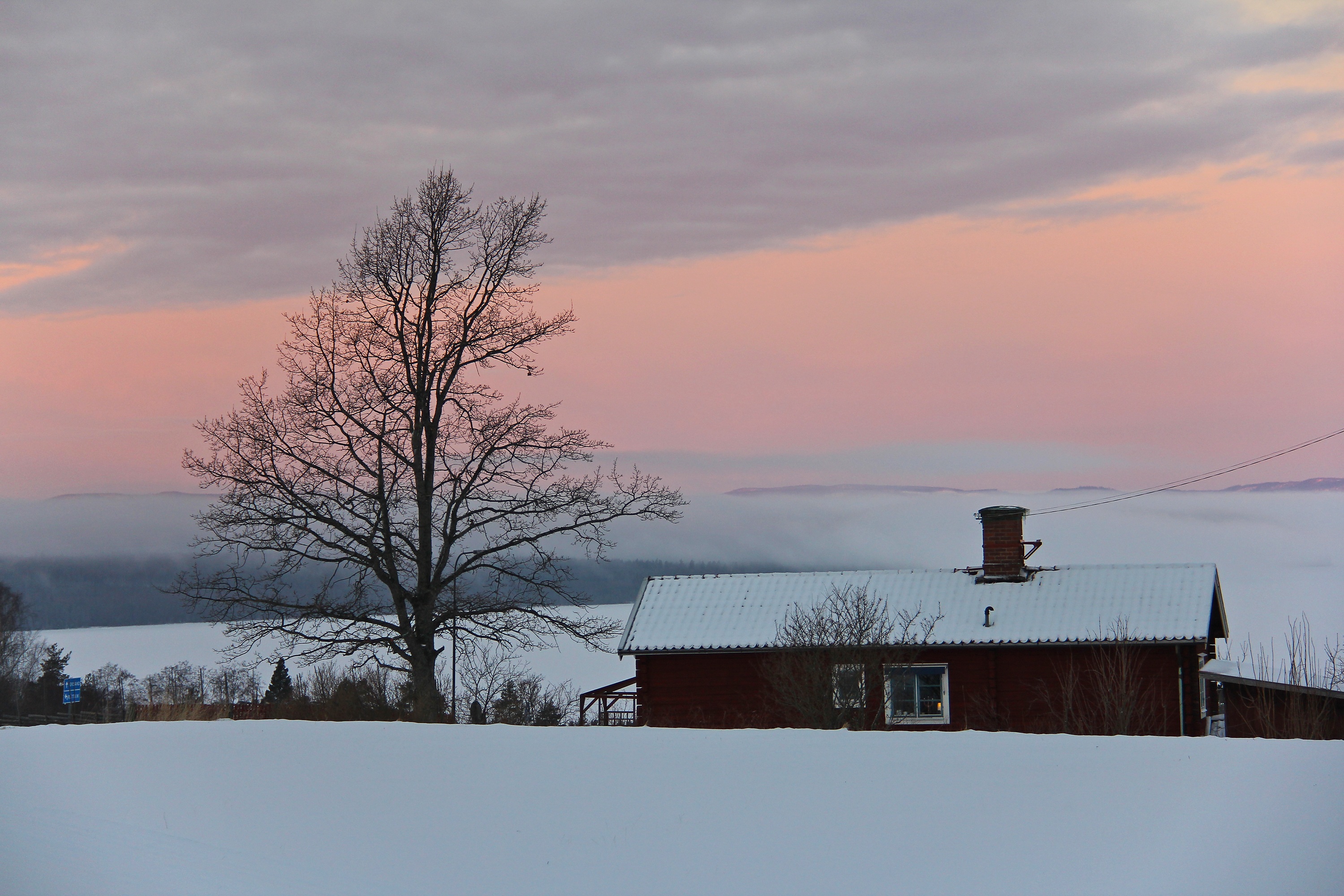 architecture, building, cloud - sky, built structure, europe, swedish, travel, vacation, sea, residential district, colorful, exotic, winter, beauty in nature, HD Wallpaper