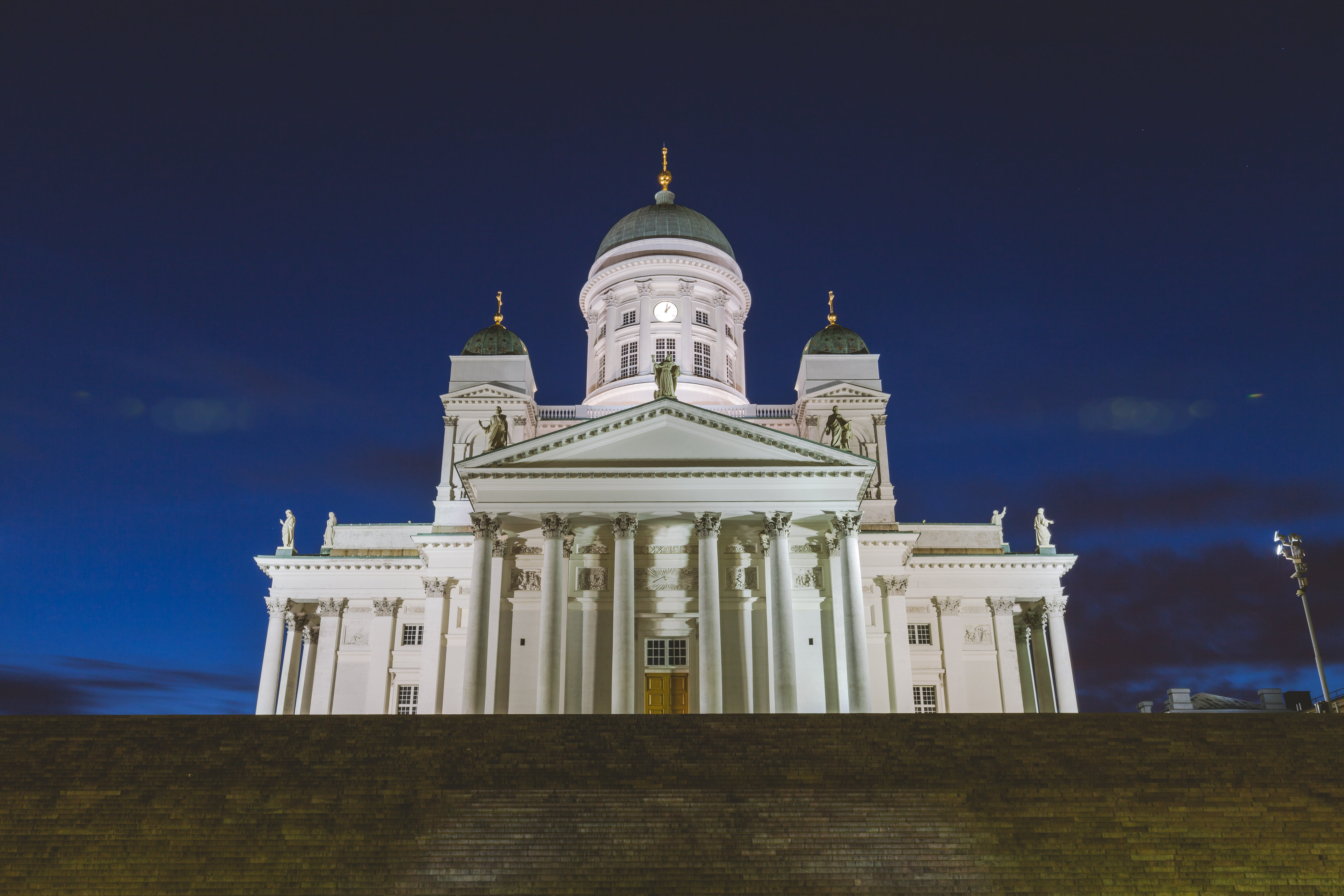 architecture, european, vacation, building exterior, building, historic, nature, roof, history, blue, travel destinations, tourist, scandinavia, low angle view, HD Wallpaper