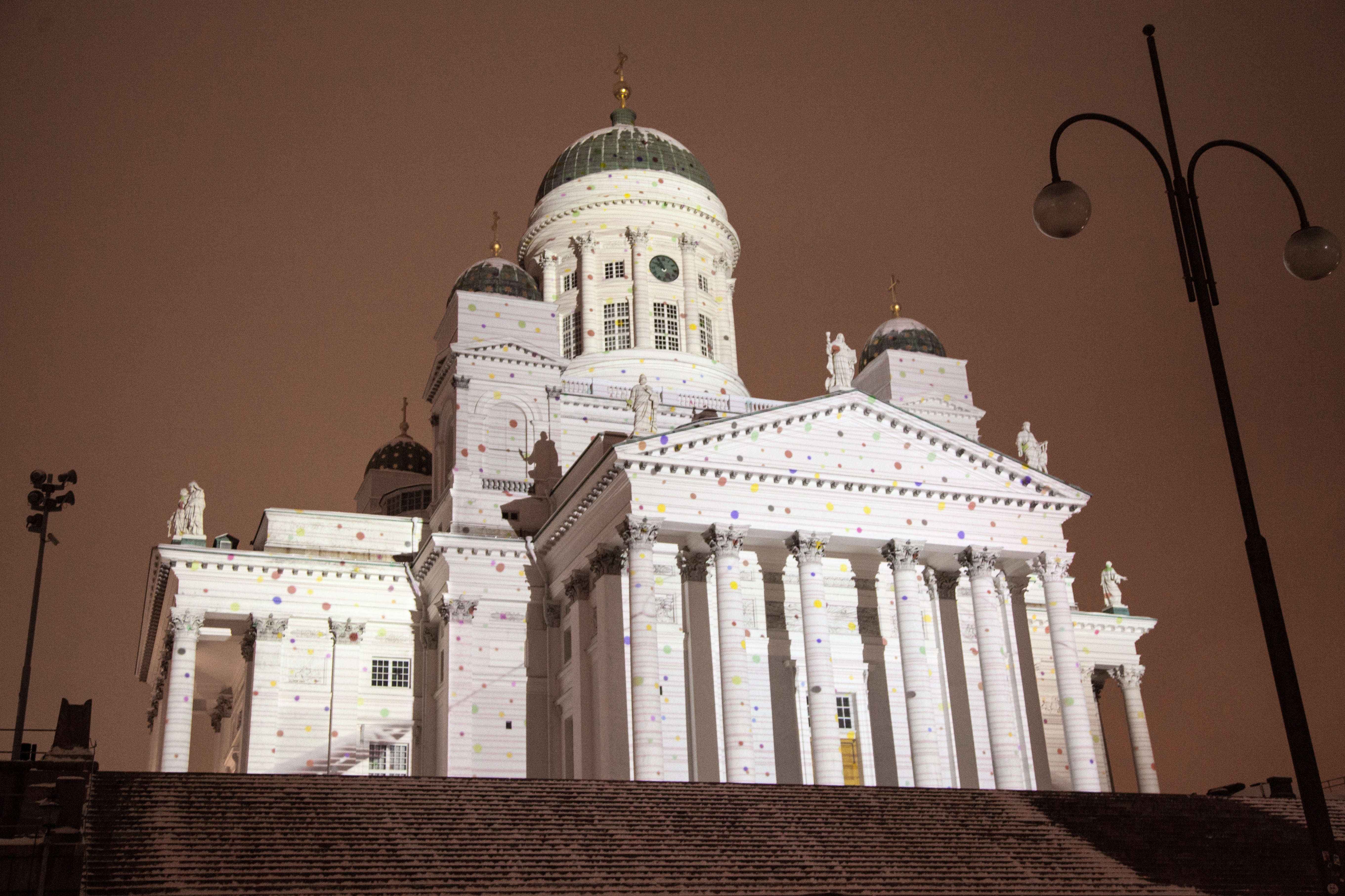 flowers, built structure, government, helsinki, nature, color, architecture, winter, place of worship, faith, colorful, monument, outdoors, europe, christianity, HD Wallpaper