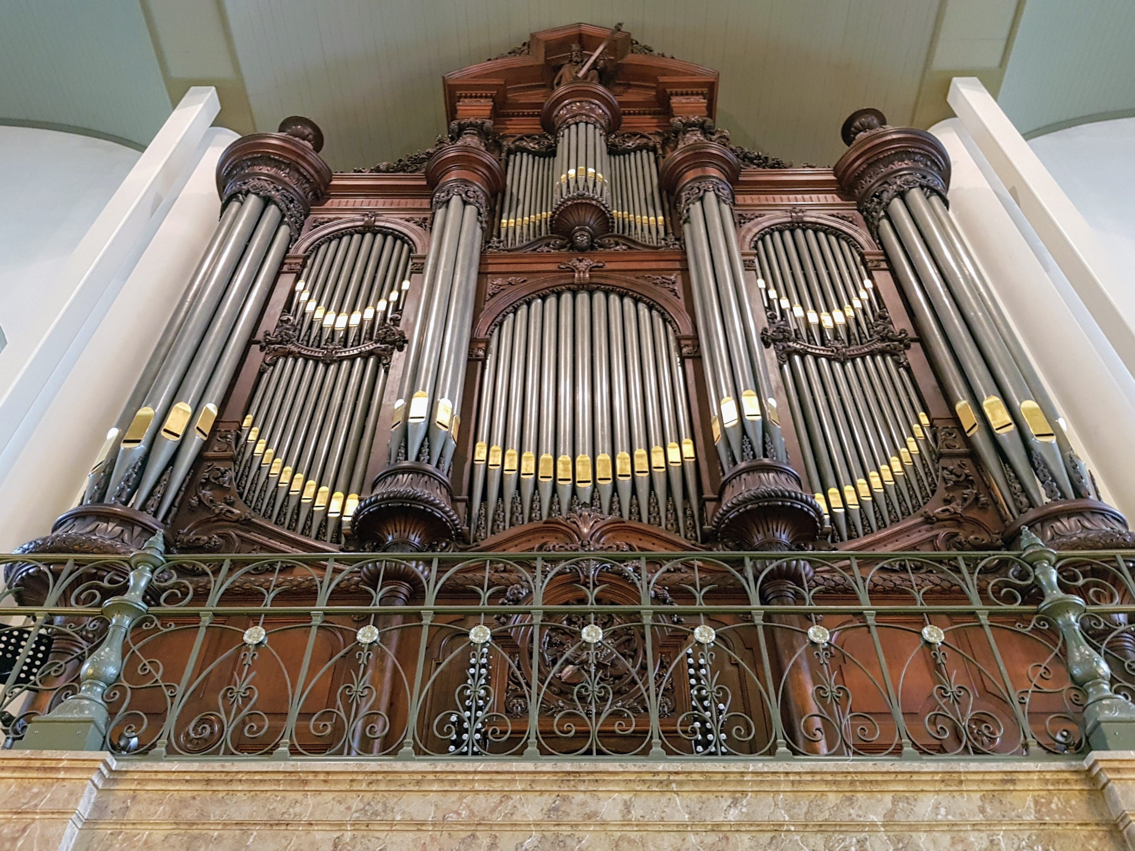 arts culture and entertainment, metal, instrument, belief, netherlands, organ, church, musical instrument, historical, music, building, indoors, place of worship, HD Wallpaper