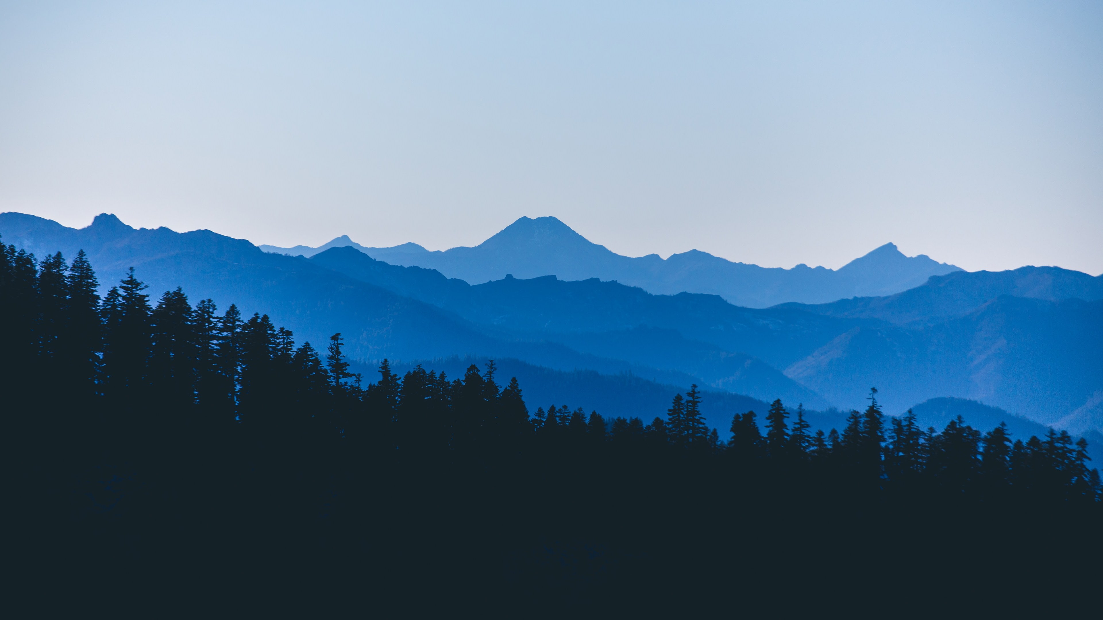 nature, 4K, lake, ultrahd, fog, mountain, forest, landscape, HD Wallpaper