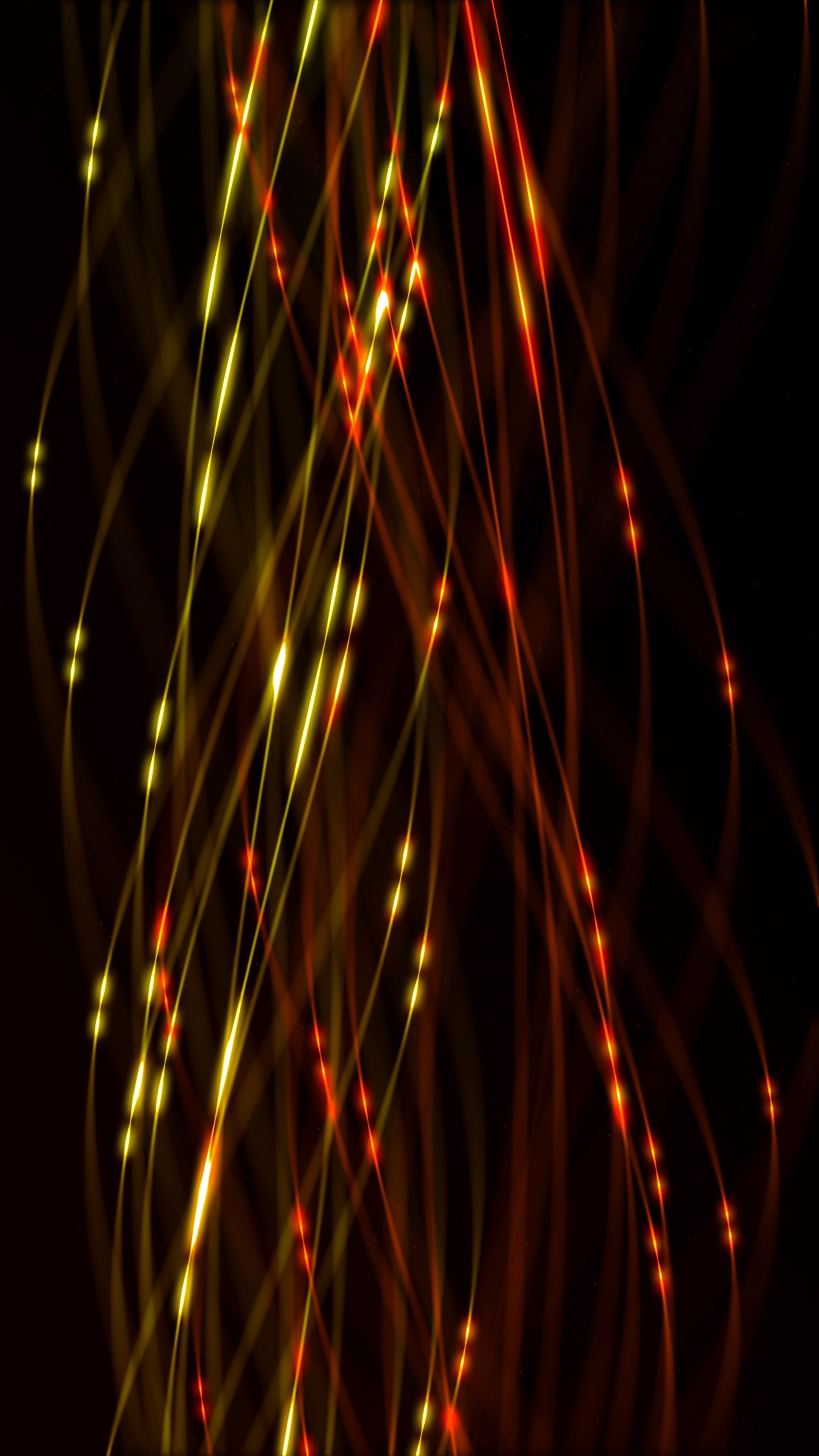 lines, interlacing, hairs, light, abstraction, 4K, glowing, Phone HD Wallpaper