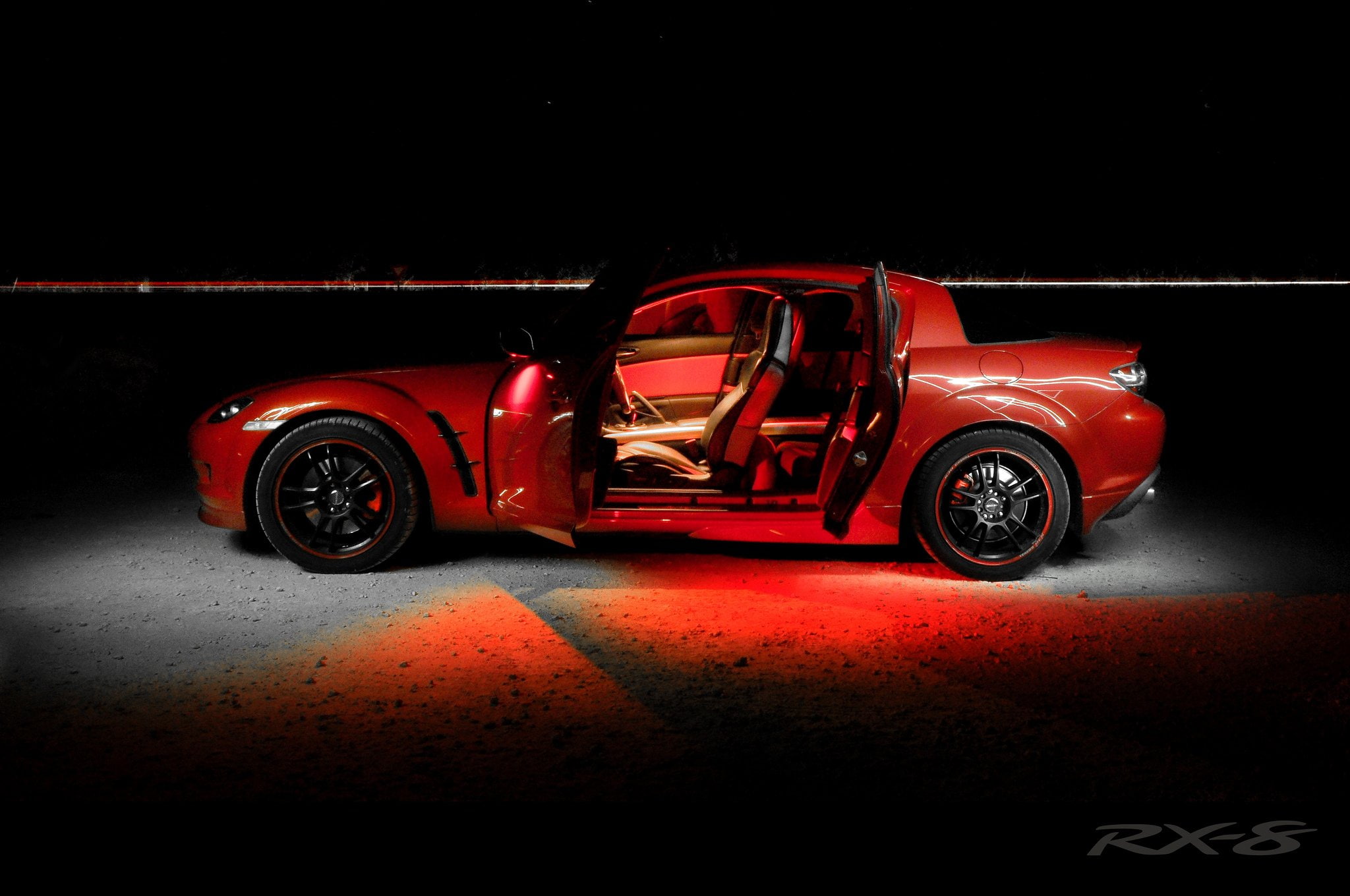 kit, japan, mazda rx8, coupe, cars, 1080P, tuning, body, HD Wallpaper