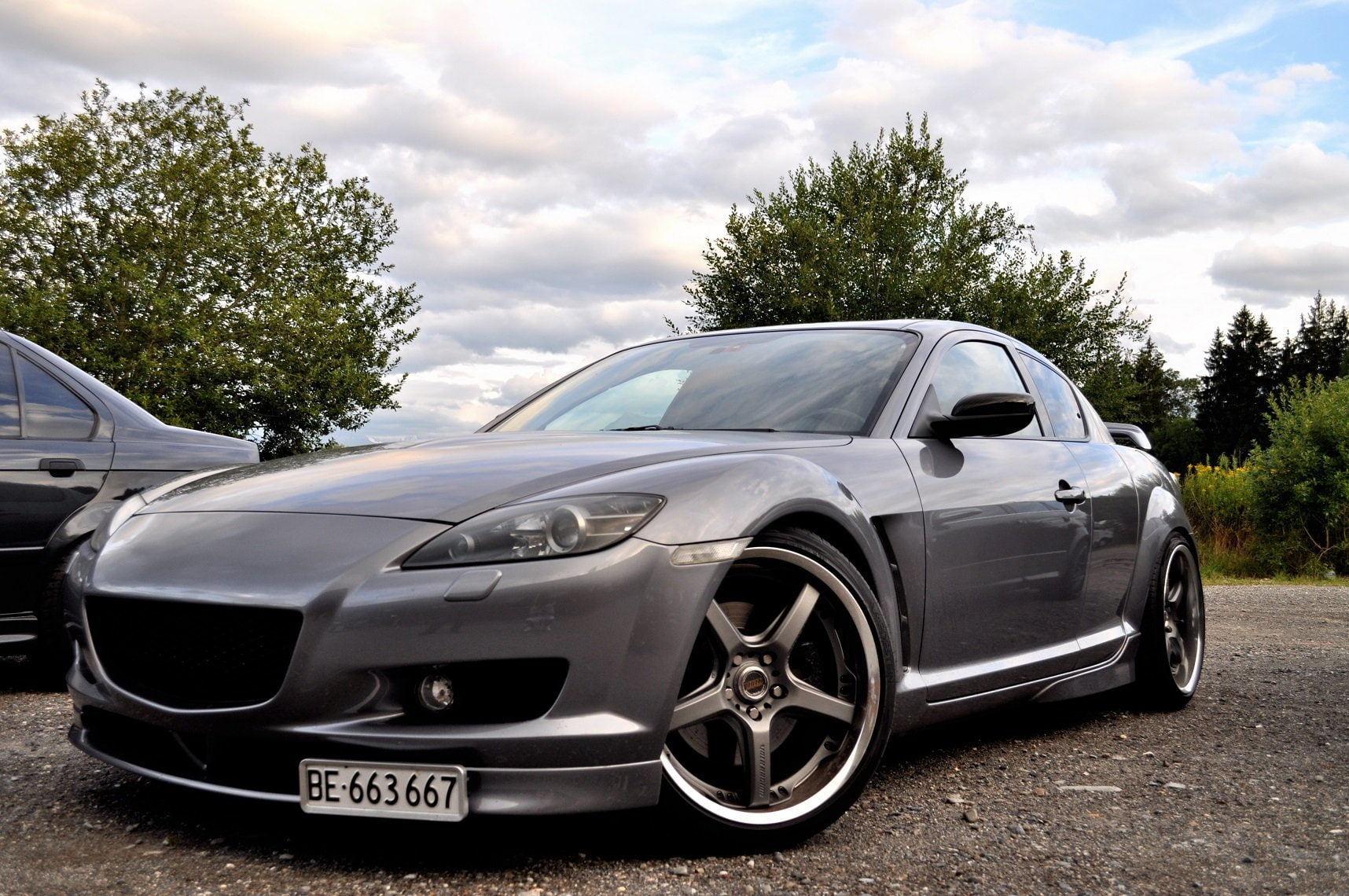 cars, 720P, kit, coupe, mazda rx8, tuning, body, japan, HD Wallpaper