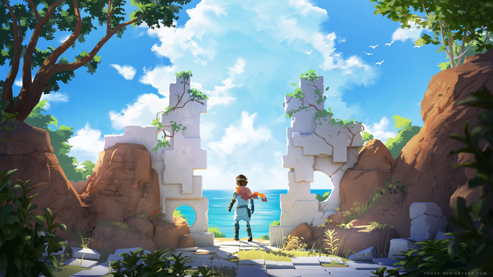 RiME, Video Game, 1080P, HD Wallpaper