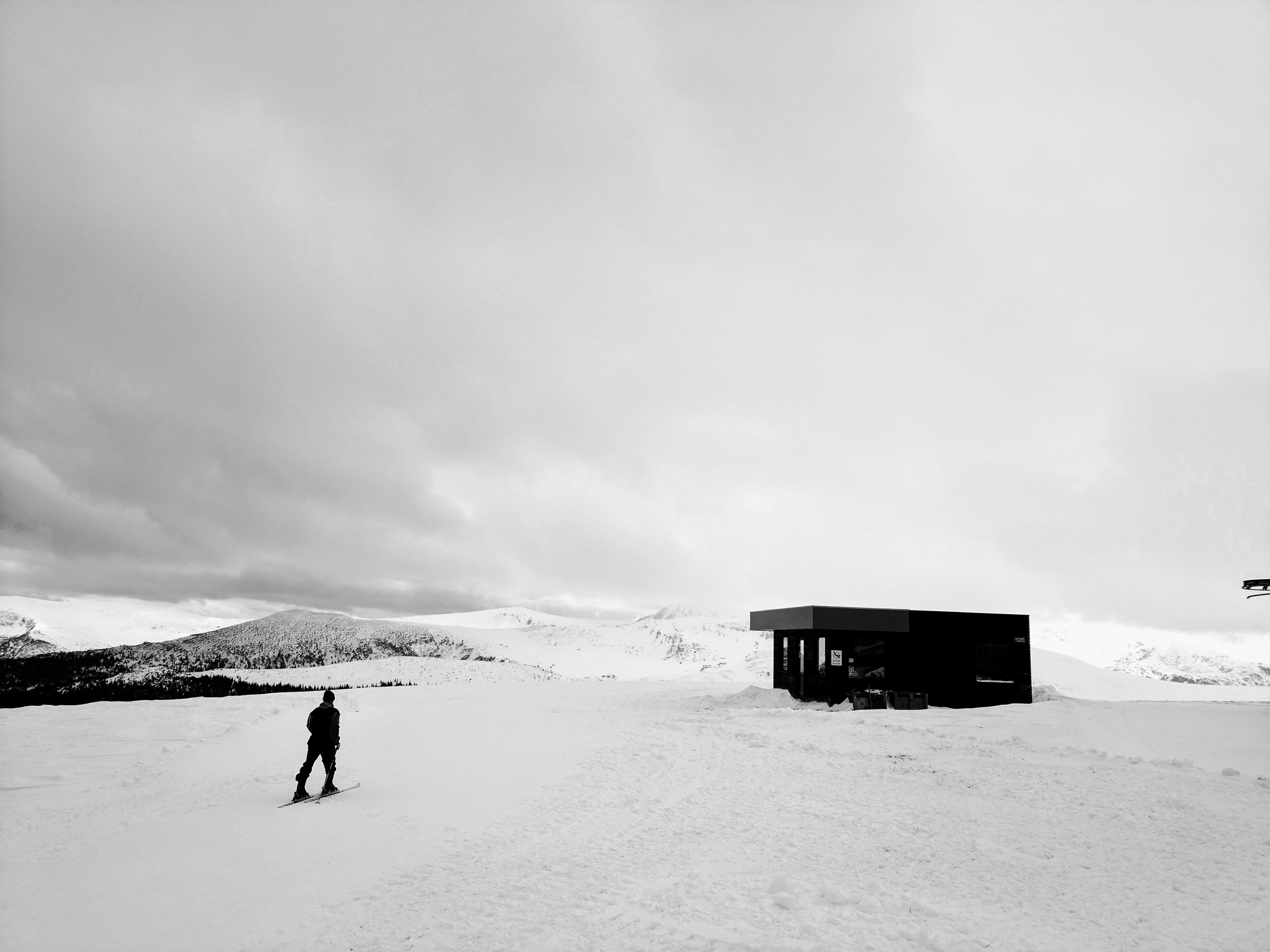 cold temperature, outdoors, cloud - sky, beauty in nature, winter, covering, mountains, romania, scenics - nature, real people, environment, land, transalpina, HD Wallpaper