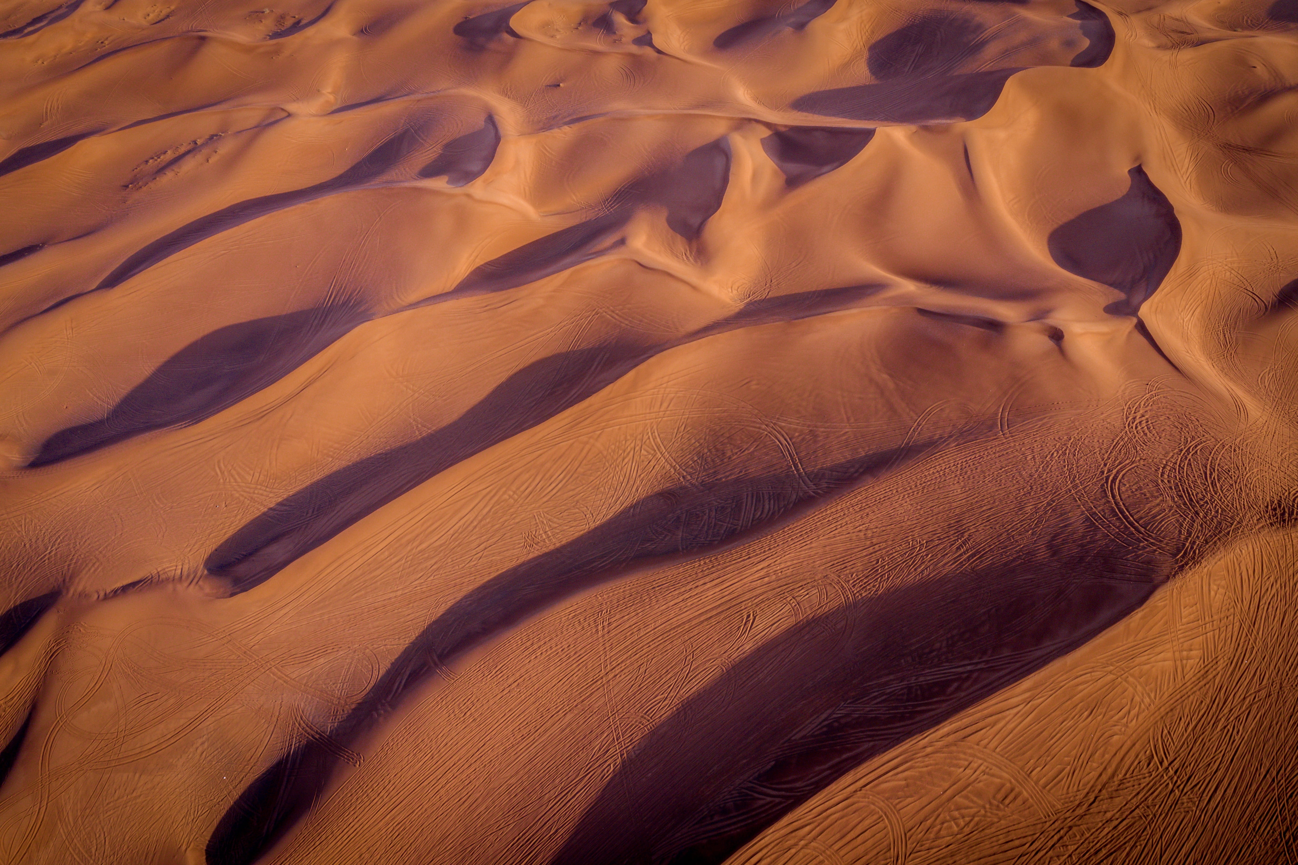 tranquility, full frame, dunes, sand dune, high angle view, dry, tranquil scene, desert, view, scenics - nature, drone photography, non-urban scene, pattern, HD Wallpaper