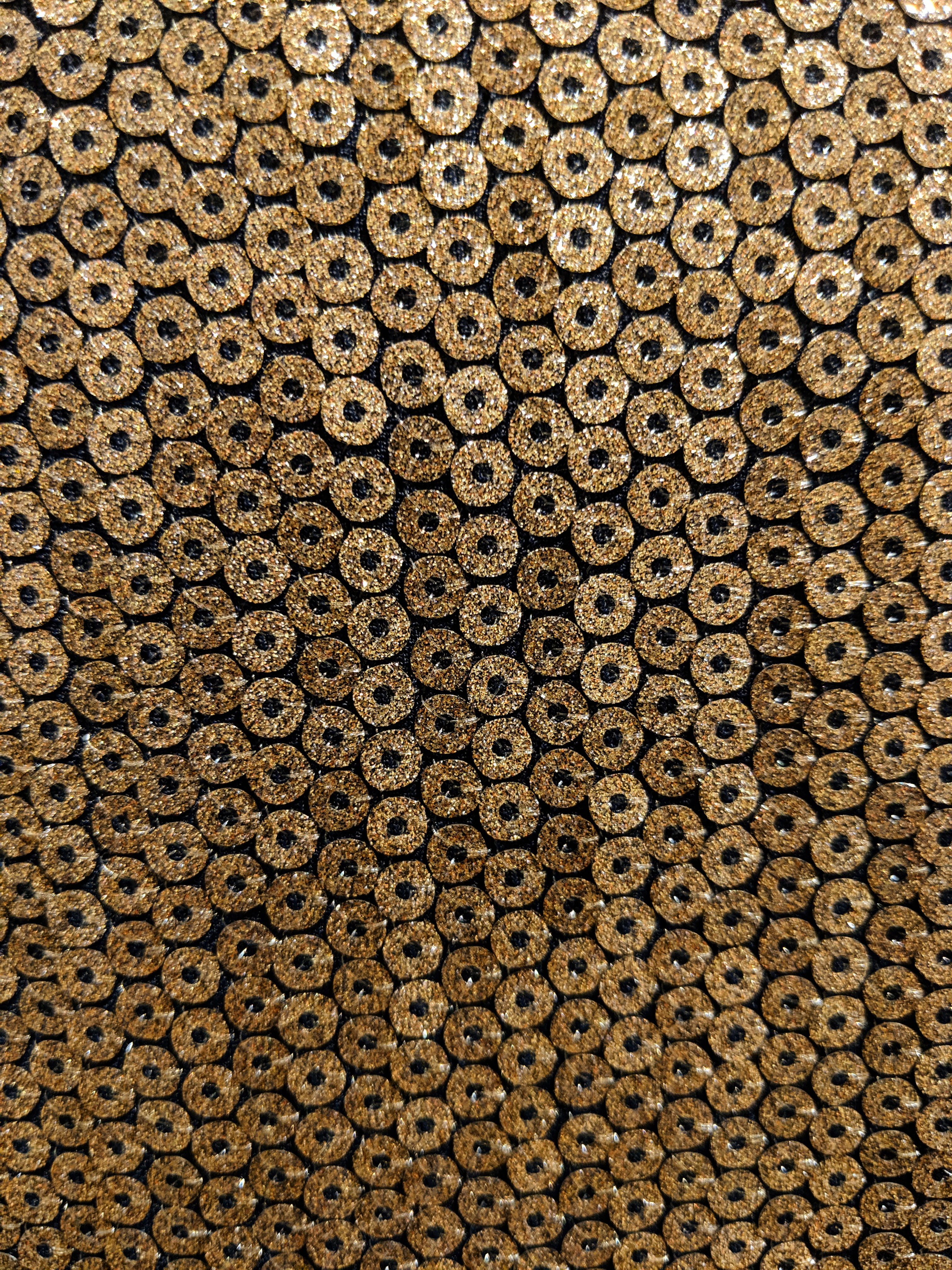 design, brown, repetition, sequins, geometric shape, pattern, texture, no people, built structure, 55 e grand ave, architecture, 4K, gold, chicago, abundance, Phone HD Wallpaper