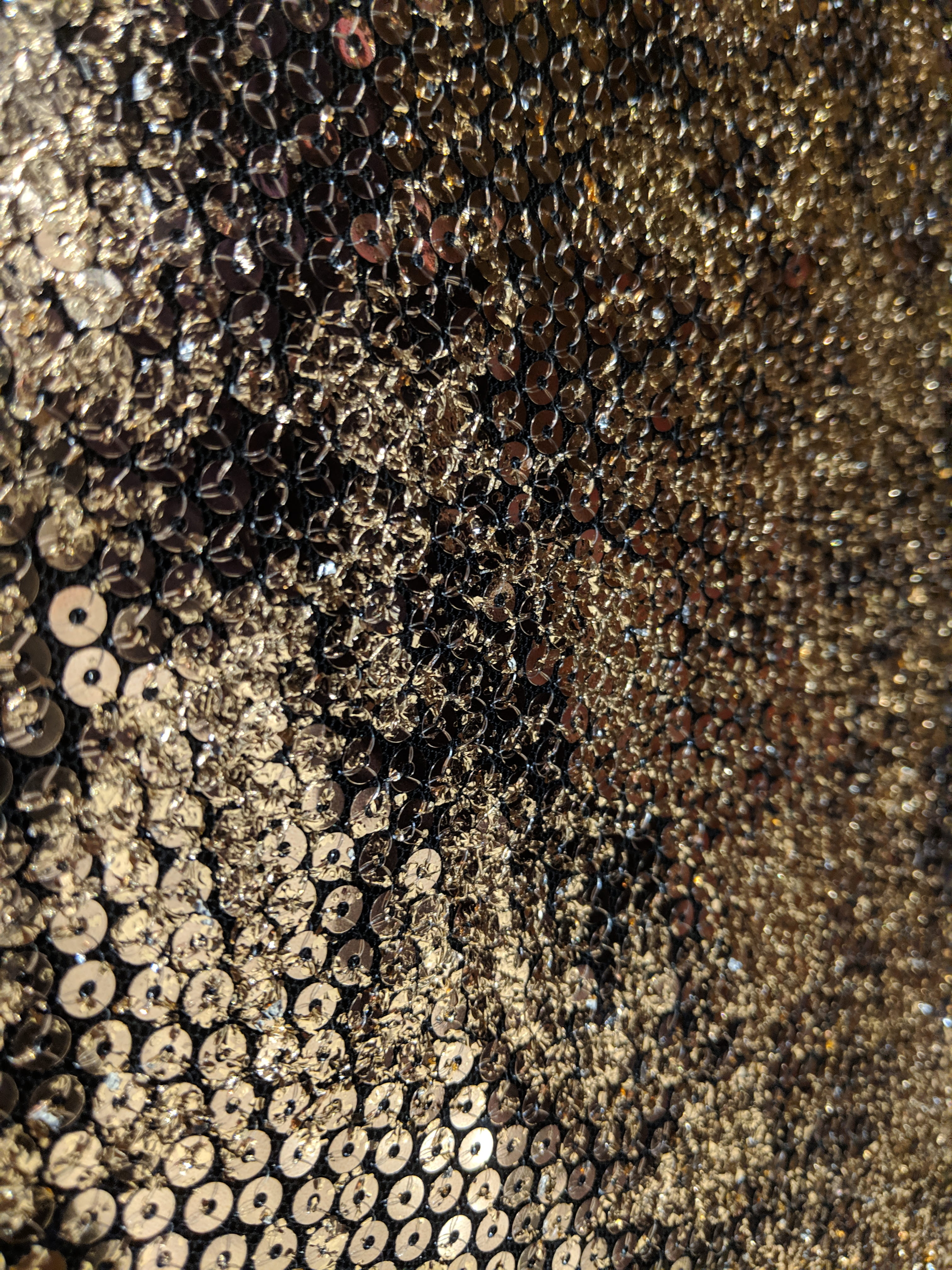 day, united states, chicago, shape, sequins, textile, high angle view, abundance, invertebrate, metal, indoors, full frame, gold, textured effect, brown, Phone HD Wallpaper