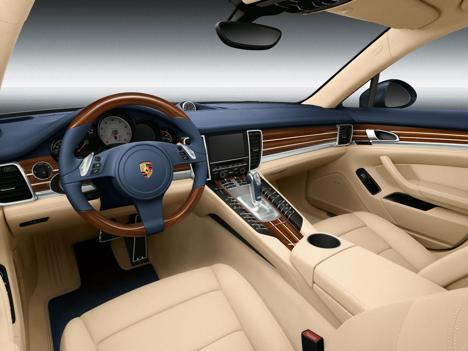 gray, interior, prosche, brown, yachting, cars, mahogany, porsche, 1080P, car, HD Wallpaper