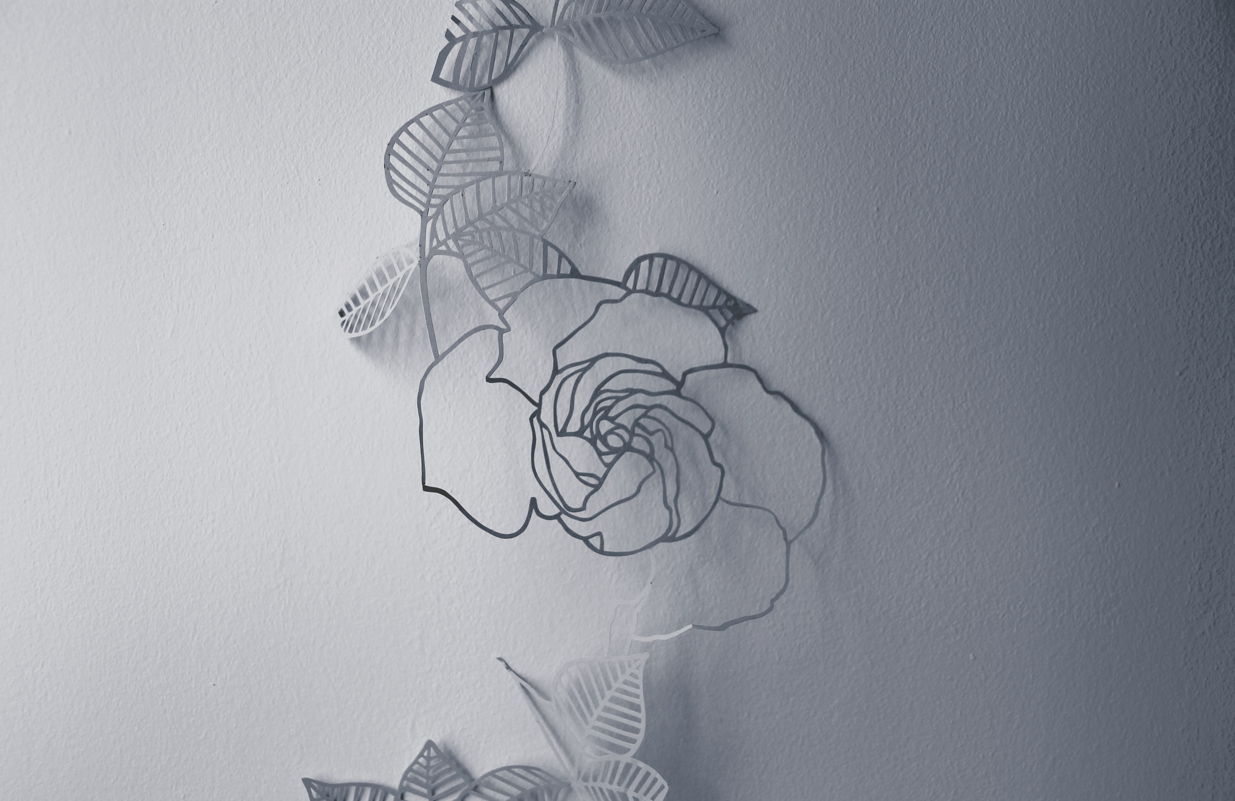 abstract, human representation, paper, nature, no people, papel recortado, wall - building feature, white color, art and craft, drawing - art product, design, HD Wallpaper