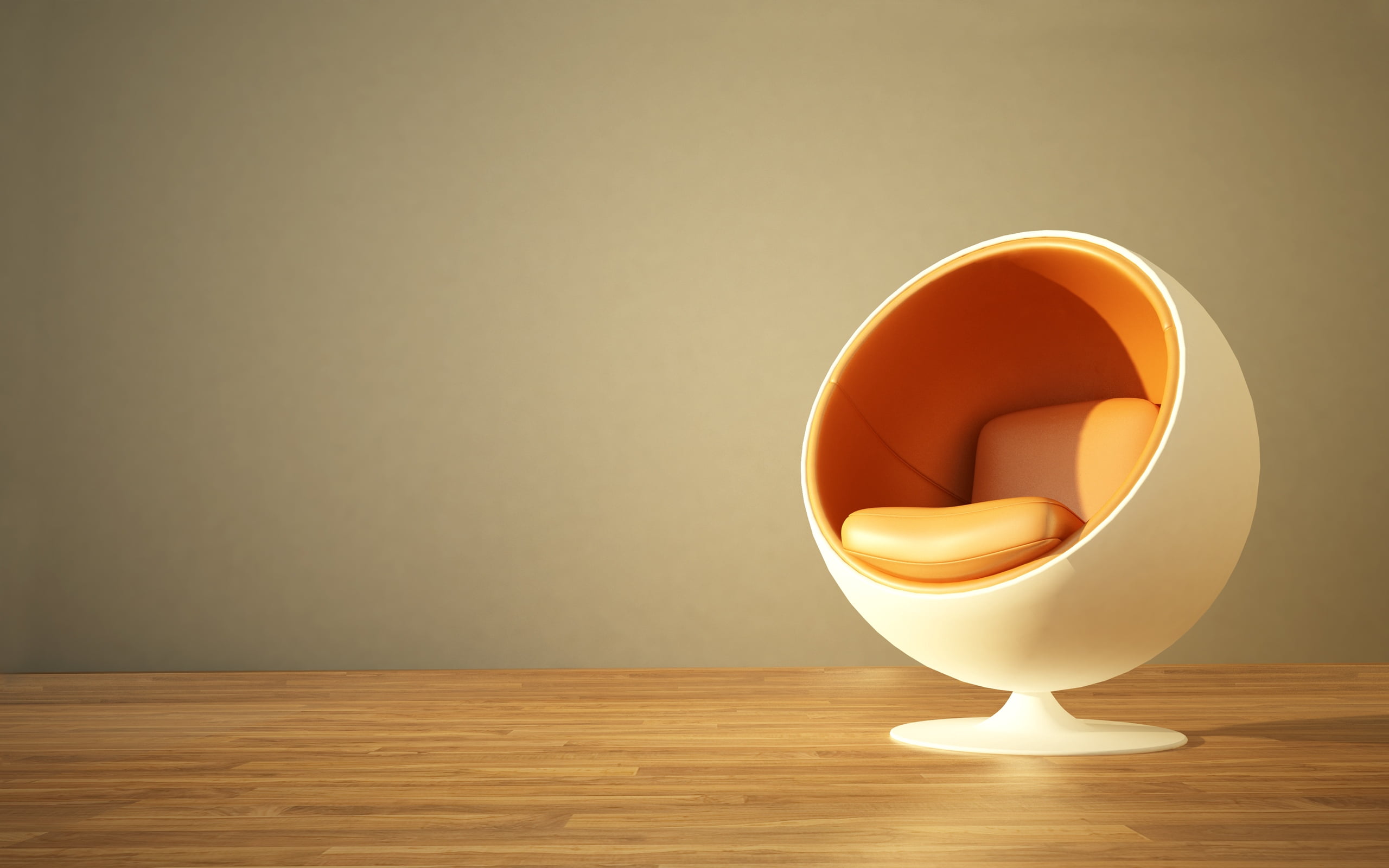 yellow, still life, wellbeing, white, freshness, wall - building feature, drink, orange color, art and craft, bowl, egg, chair, close-up, copy space, 2K, HD Wallpaper
