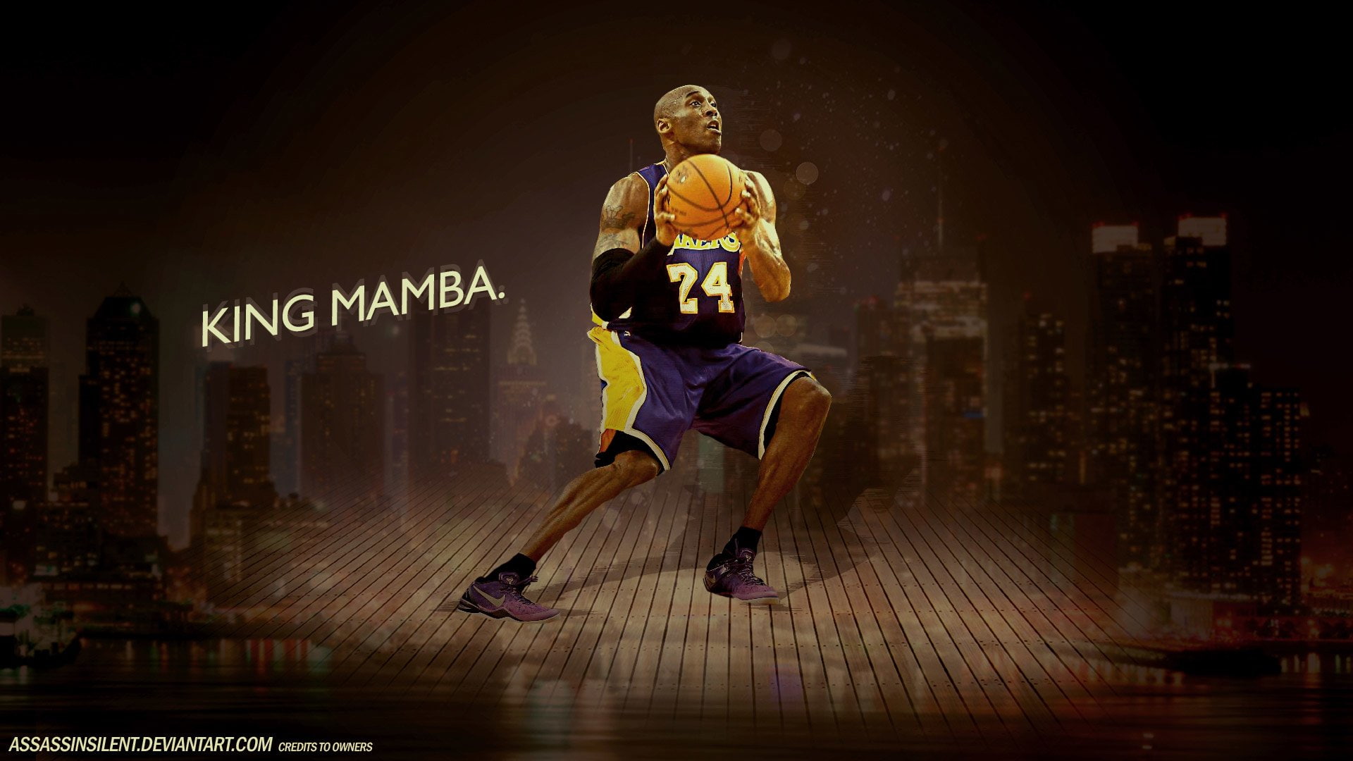Kobe Bryant, Los Angeles Lakers, Basketball, 1080P, HD Wallpaper