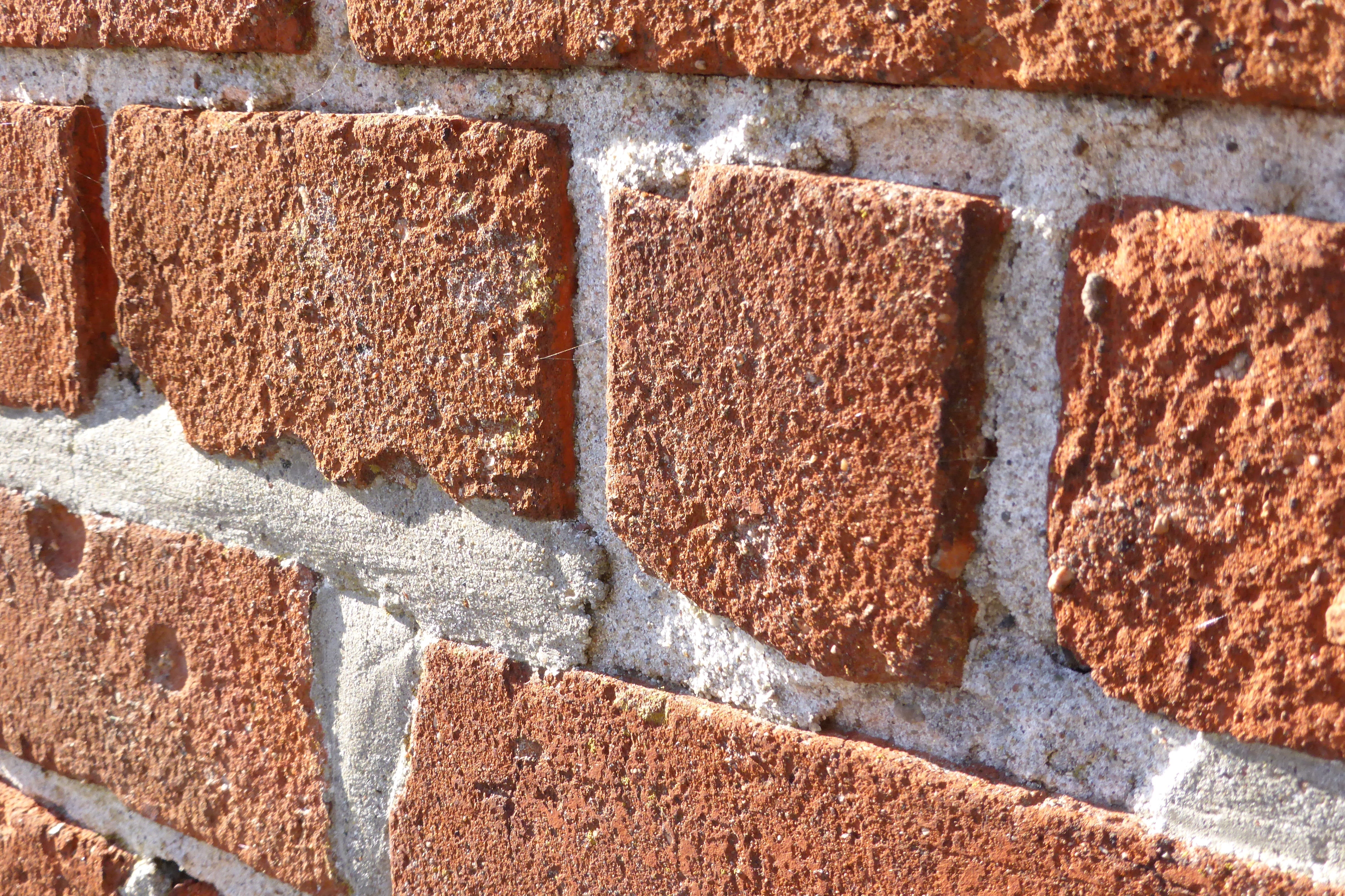 bricked, brick, burned, brick wall, sunlight, architecture, facade, outdoors, full frame, brown, no people, built structure, wall - building feature, pattern, HD Wallpaper