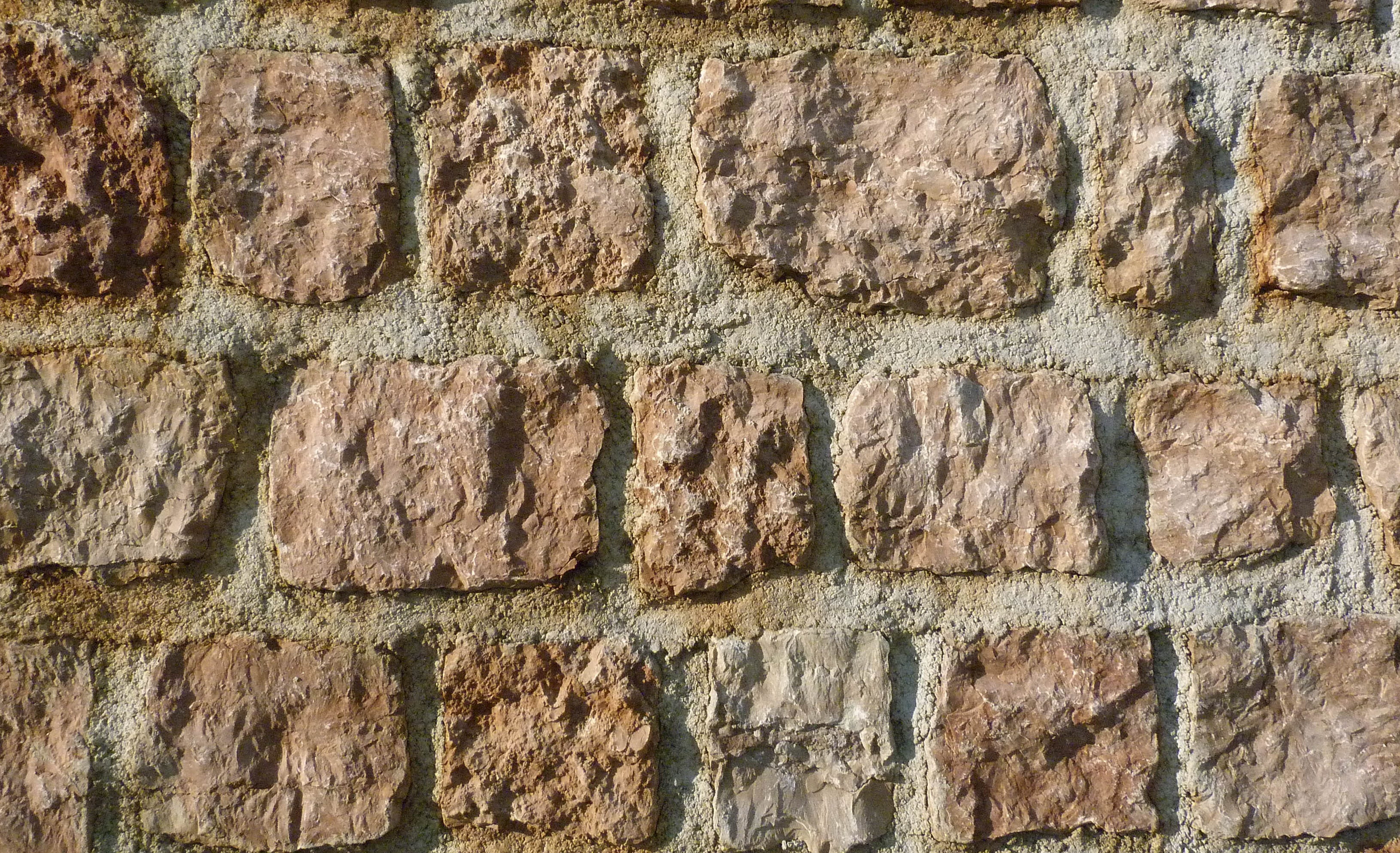 stone wall, cement, in a row, close-up, Nature, rau, background, maurer, day, house construction, Natural, stone Material, site, build a house, built Structure, HD Wallpaper