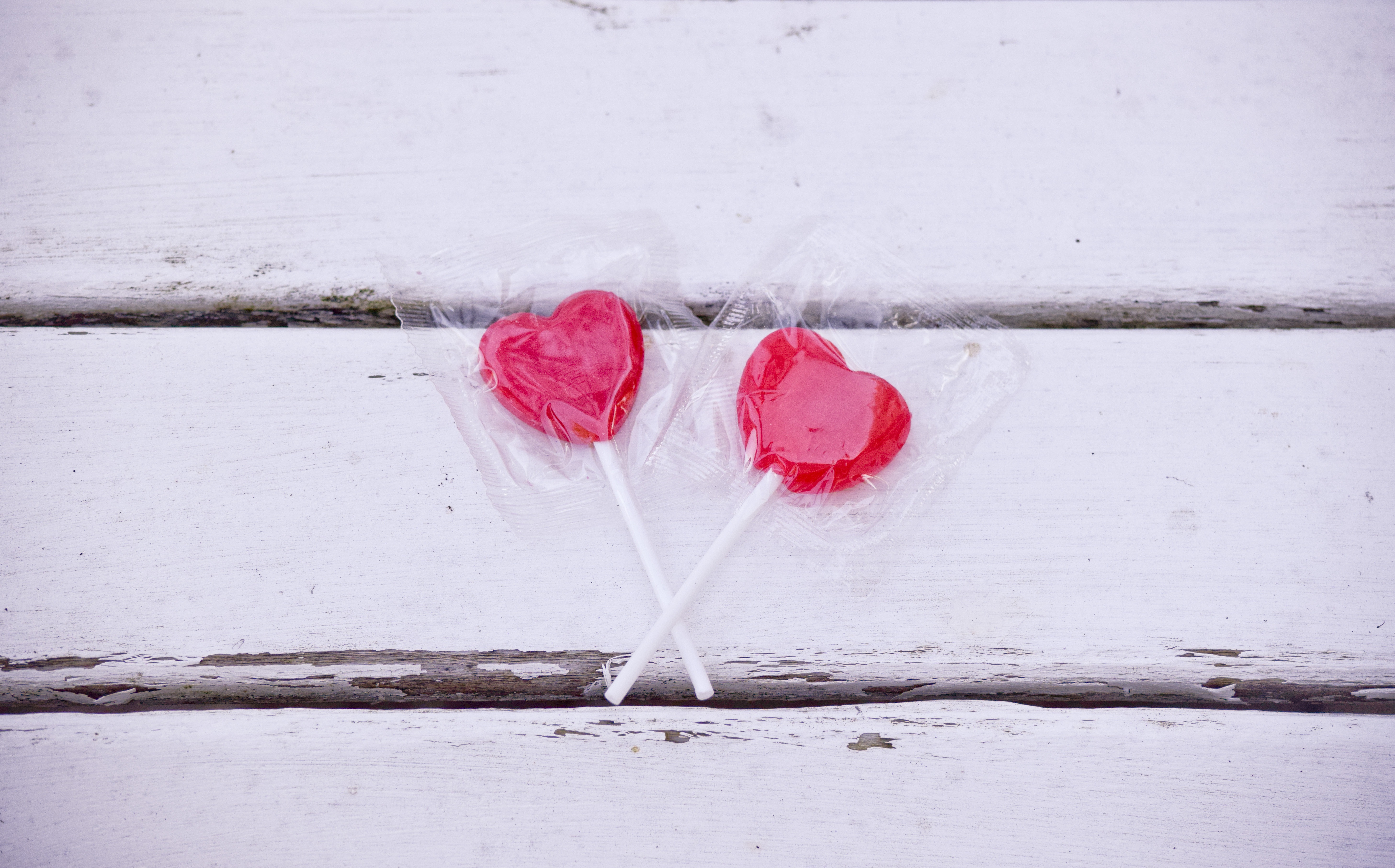 romance, high angle view, outdoors, pink color, pink, sweet, valentines Day - Holiday, heart Shape, footpath, white color, day, cold temperature, 5K, heart, HD Wallpaper