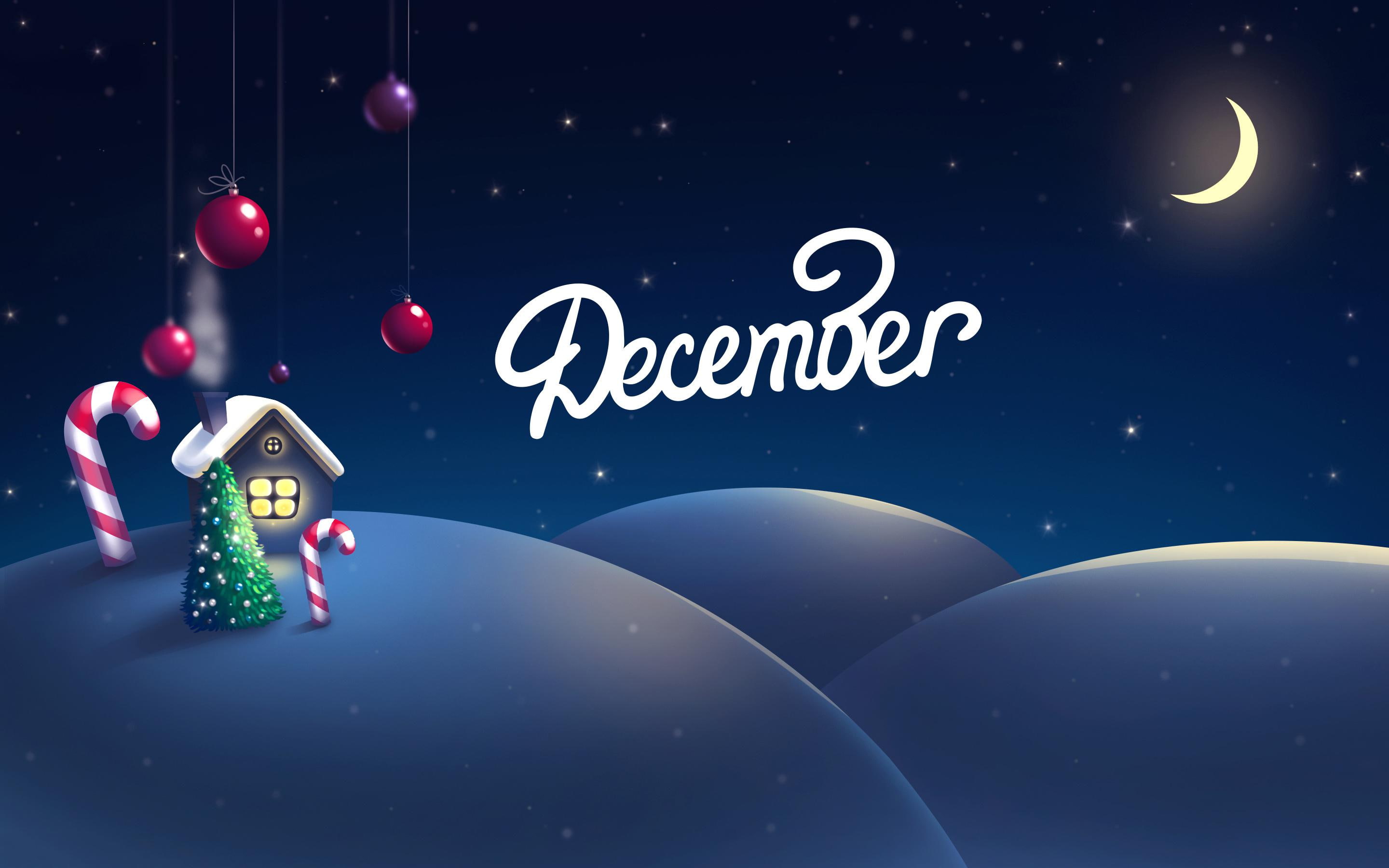 time, xmas, 2K, december, christmas, HD Wallpaper