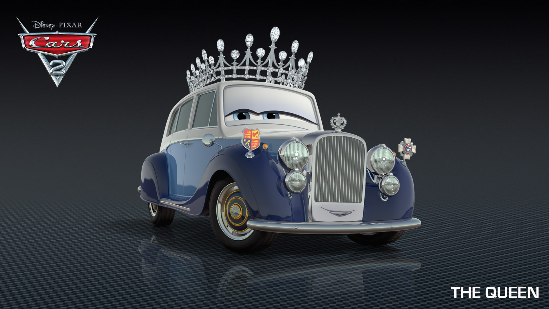cartoon, Queen, cars, disney, pixar, 1080P, HD Wallpaper