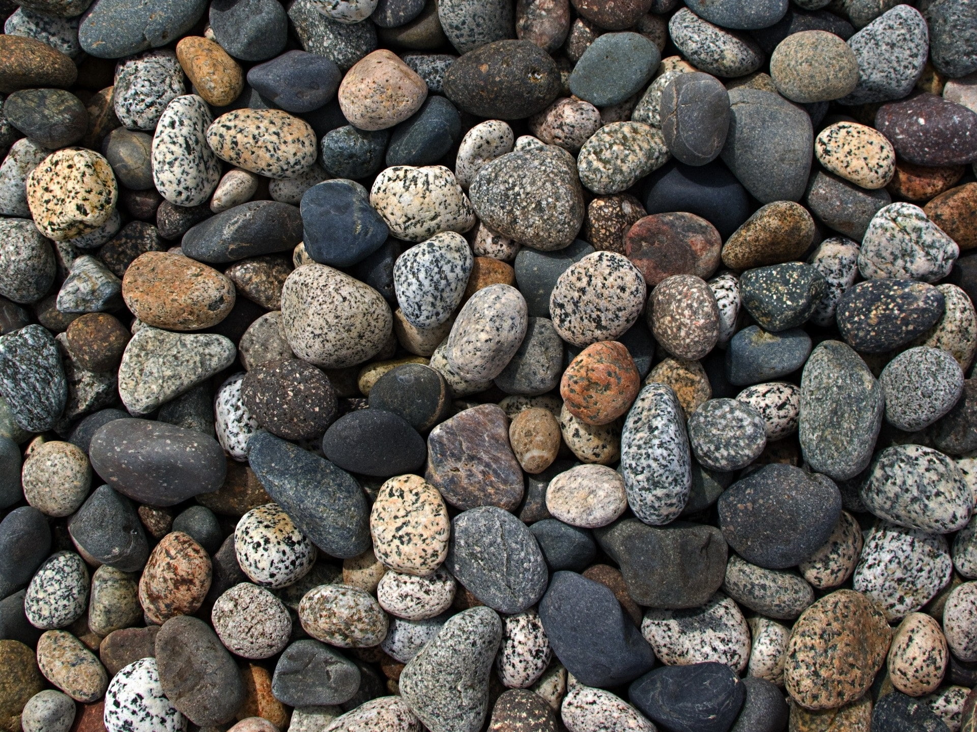 Pebbles, 1080P, Many, Stones, HD Wallpaper