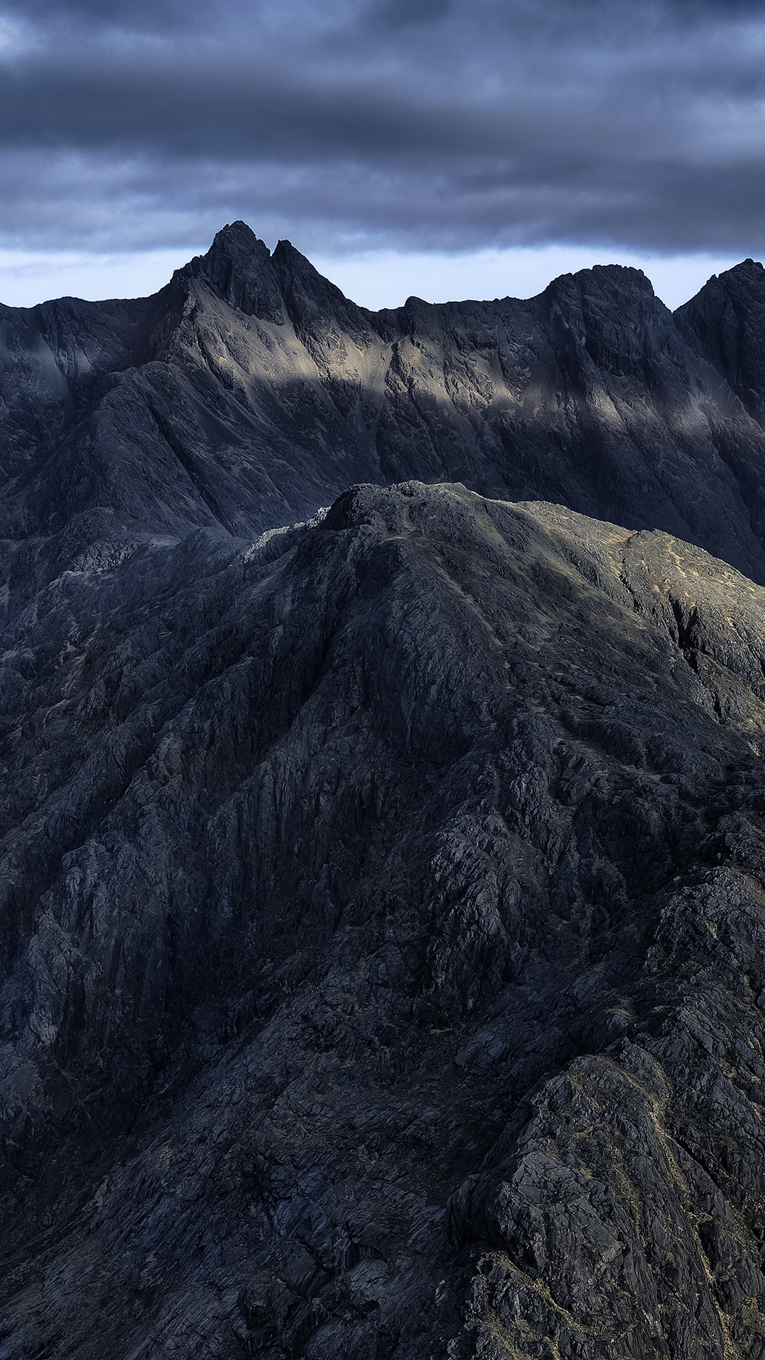 volcano, non-urban scene, 1080P, mountain range, volcanic crater, sky, environment, nature, physical geography, clouds, no people, rock formation, geology, Phone HD Wallpaper