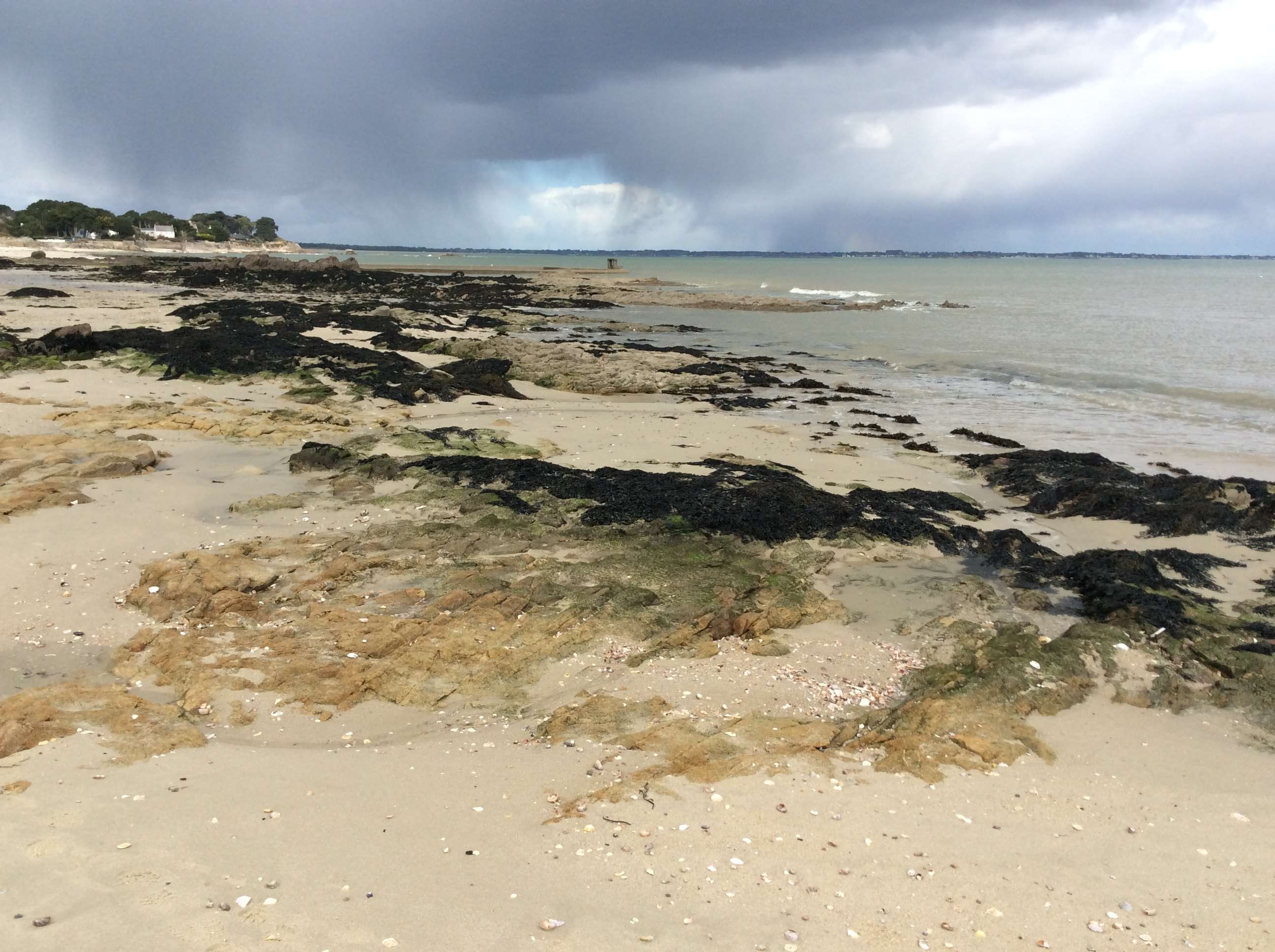 sky, pollution, scenics - nature, quiberon, environment, outdoors, beauty in nature, power in nature, bretagne, travel destinations, land, travel, water, HD Wallpaper