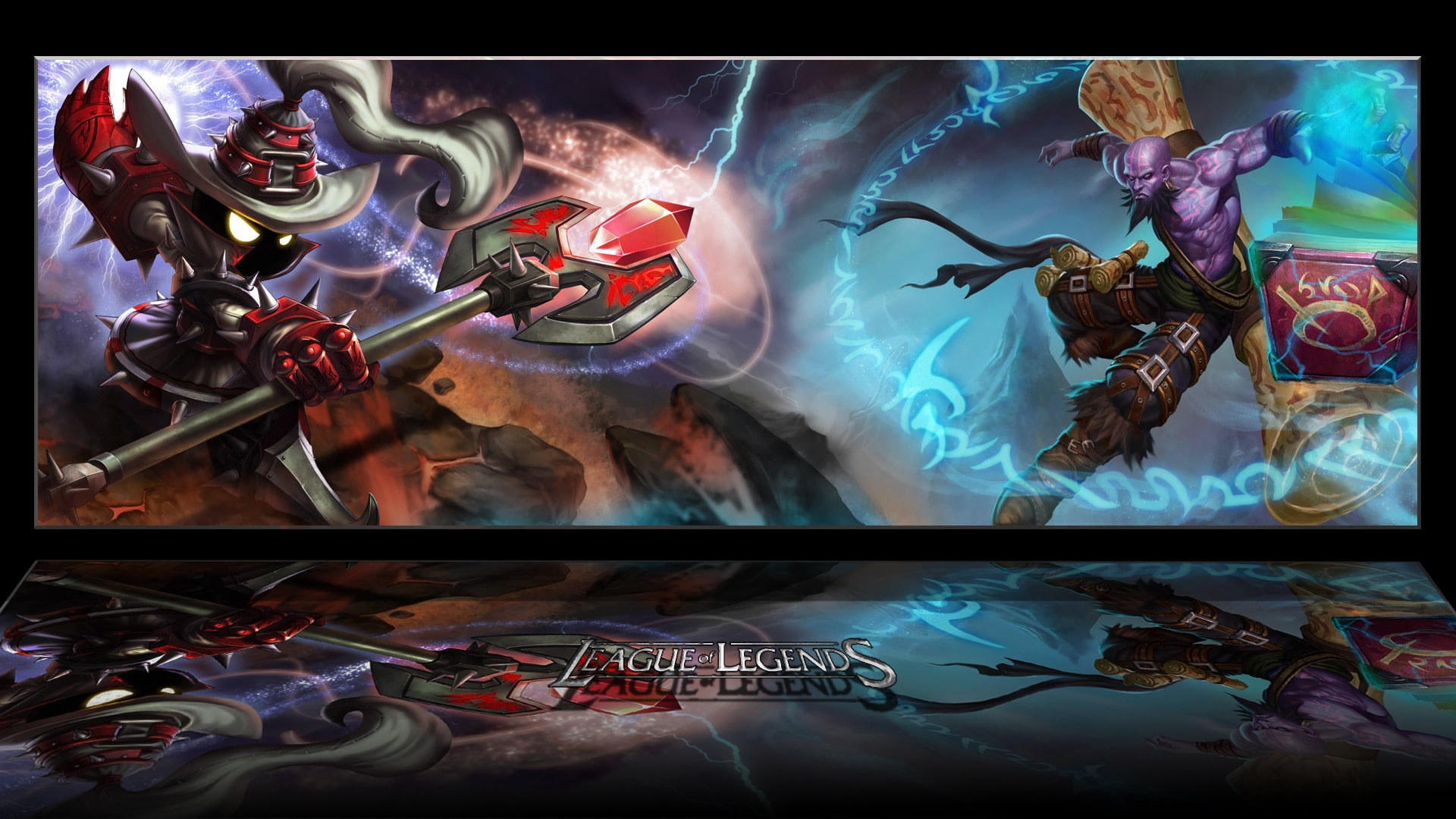 ryze, veigar, league, 1080P, legends, HD Wallpaper