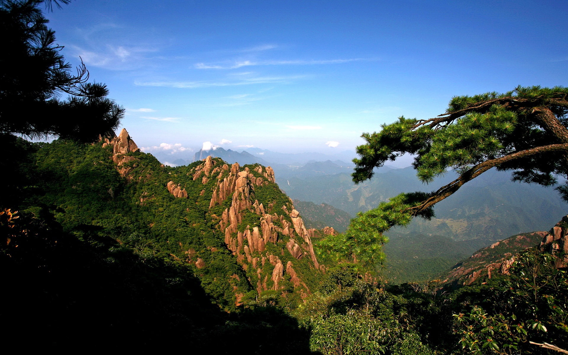 Mountain, views, Steep, 1080P, HD Wallpaper