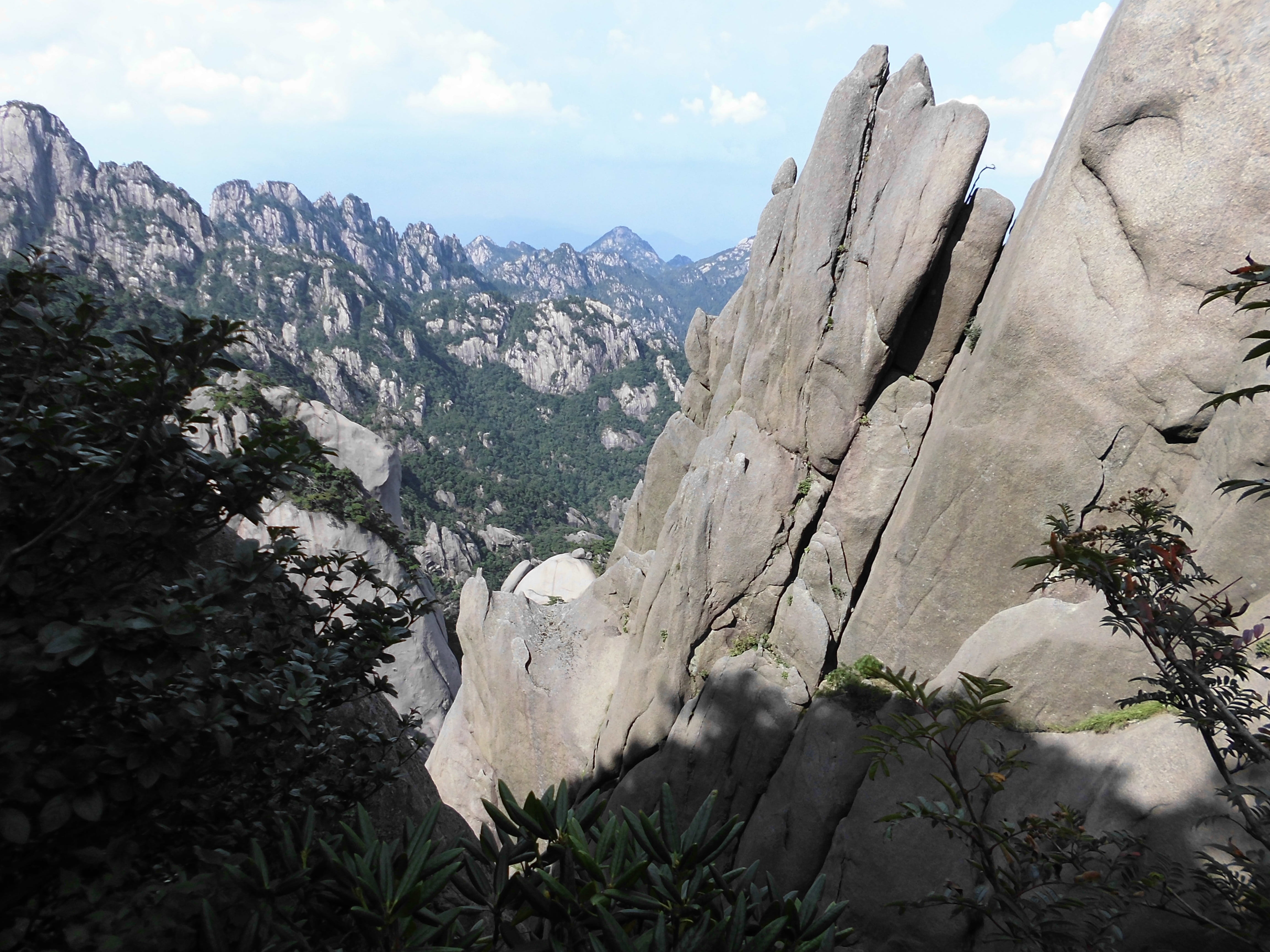 rock formation, mountain range, formation, outdoors, eroded, tranquility, rock, environment, geology, plant, light and shadow, day, tree, nature, beauty in nature, HD Wallpaper