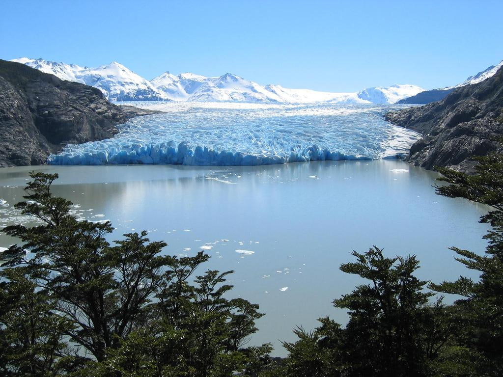 480P, lake, Chile, glacial, hd, art, nature, Winter, ice, HD Wallpaper
