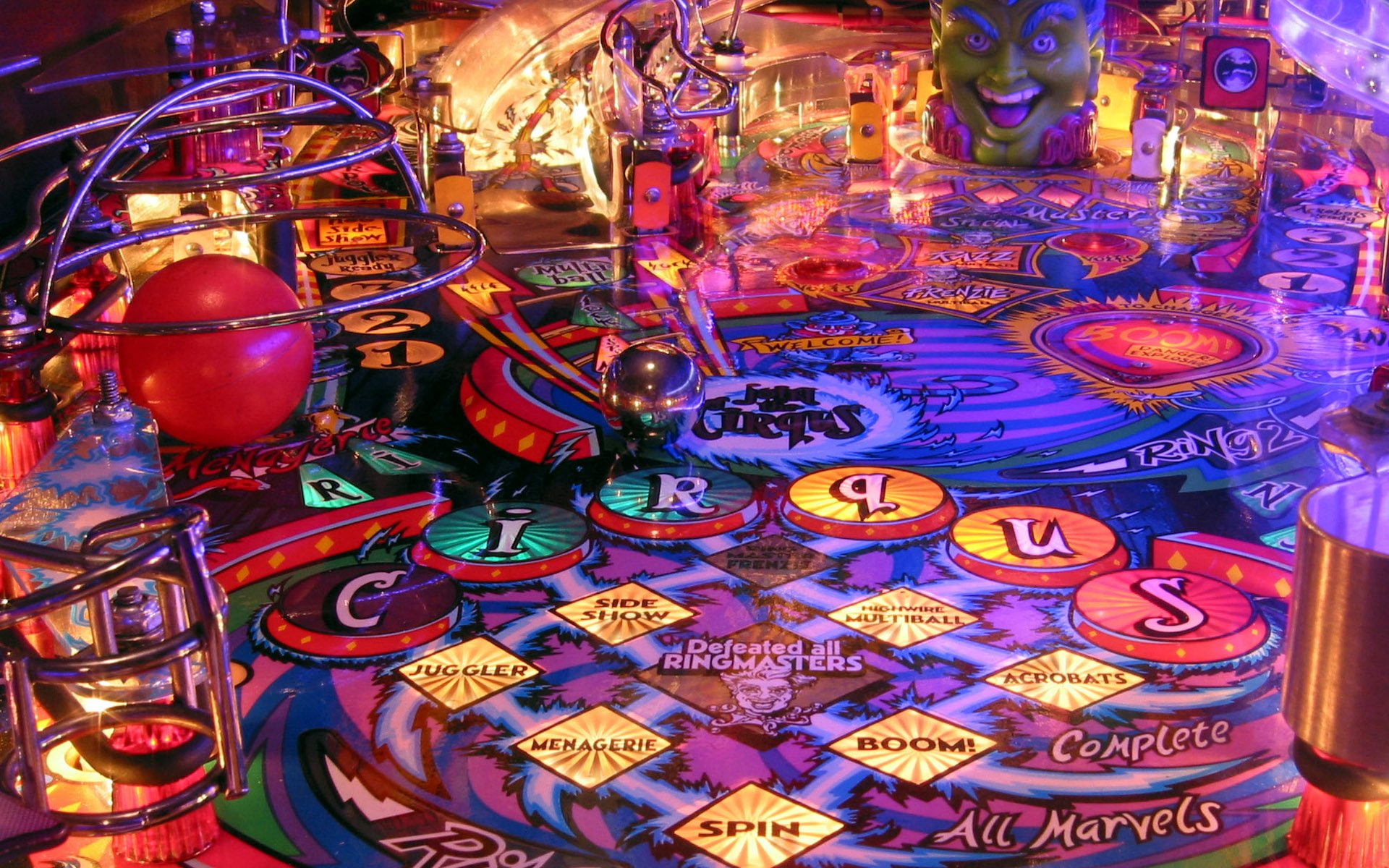 1080P, Pinball, Colors, Photography, HD Wallpaper