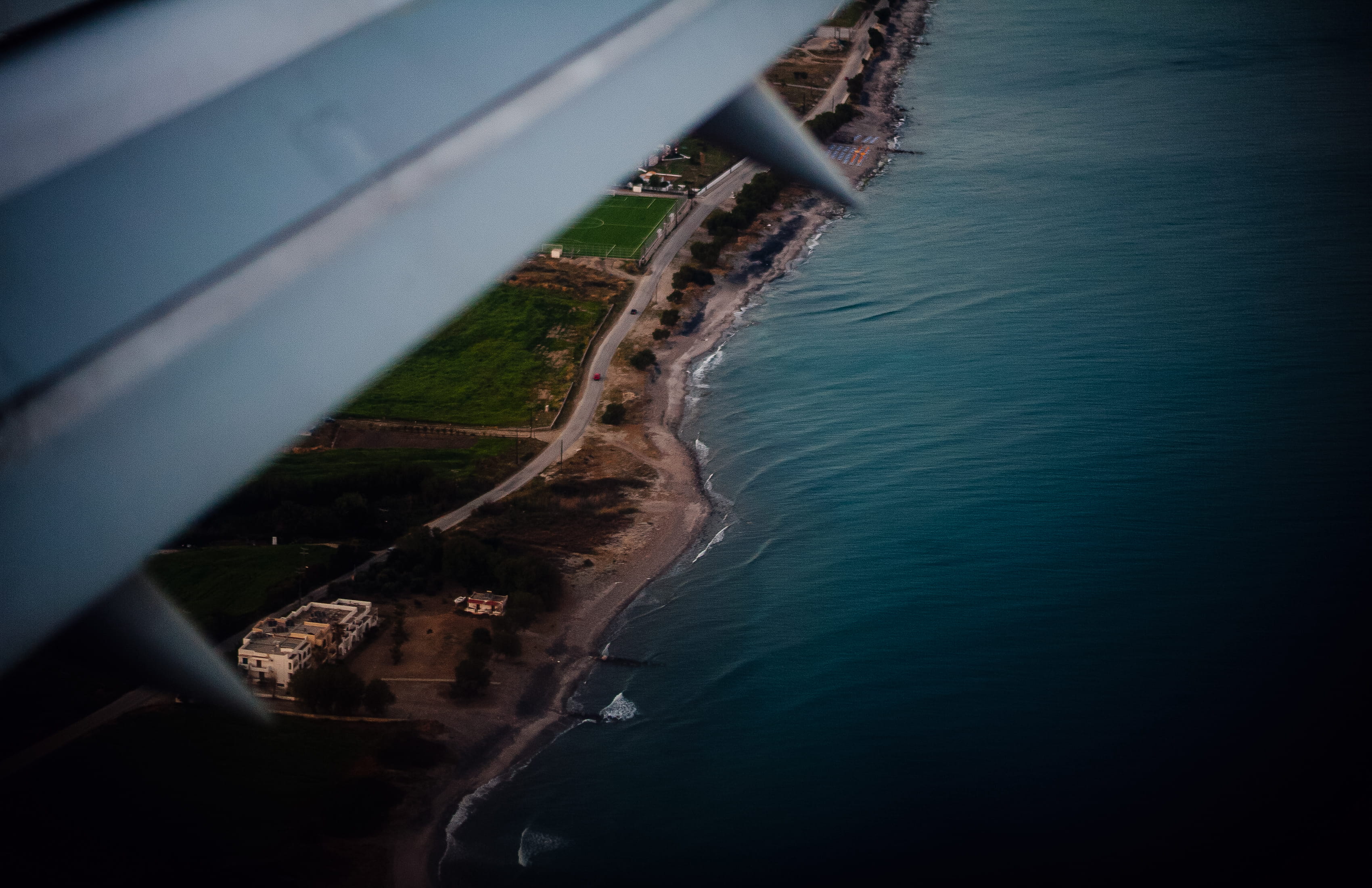 outdoors, coastline, beach, high angle view, arial, seashore, transportation, motion, from above, nature, shoreline, blue, scenics - nature, sky, 2K, coast, HD Wallpaper