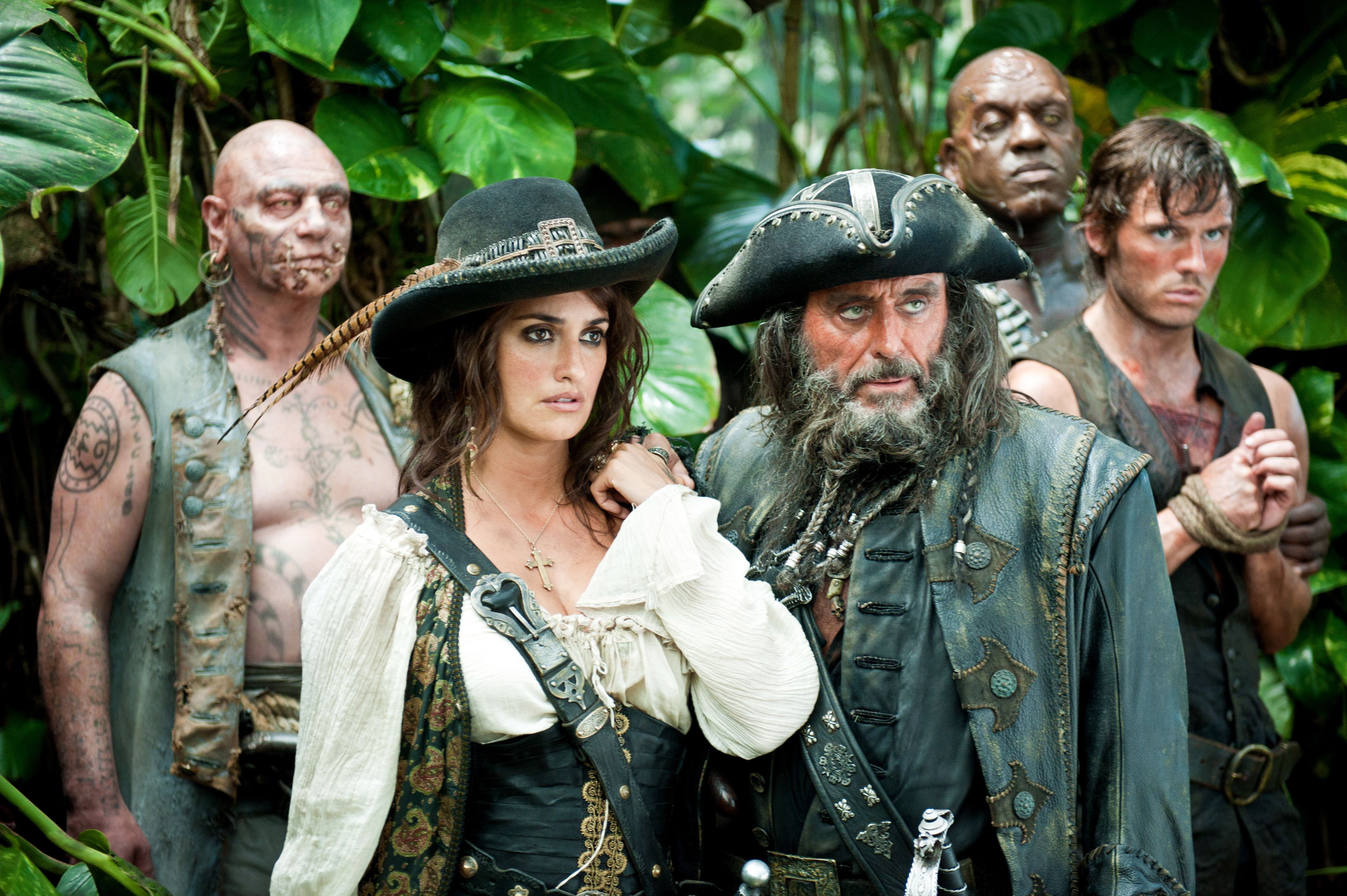 misteriosa, caribe, pelicula, piratas, 4K, del, marea, HD Wallpaper