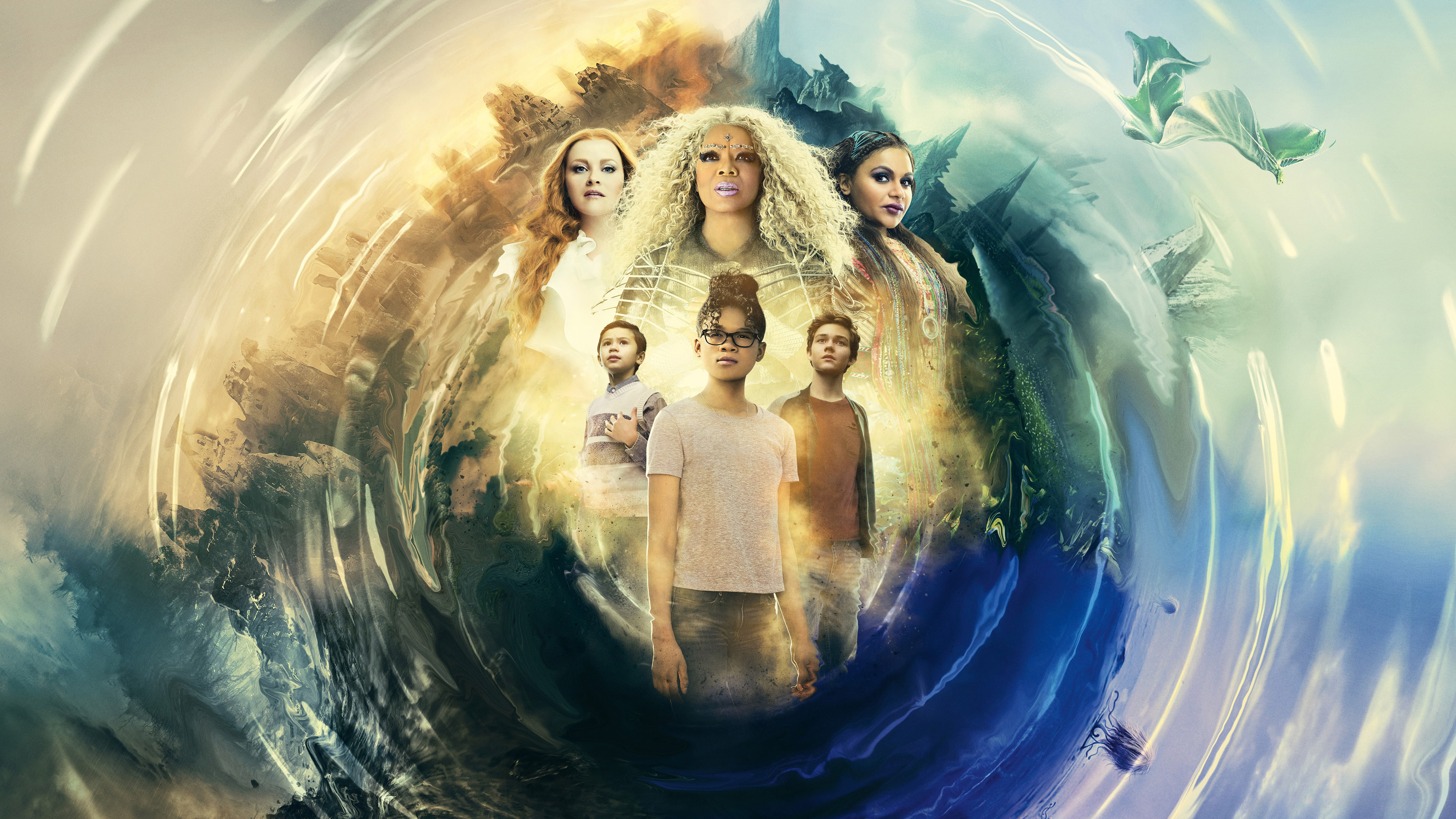 water, digital composite, representation, women, architecture, ciencia, group of people, male likeness, art and craft, wrinkle, nature, statue, 5K, time, HD Wallpaper