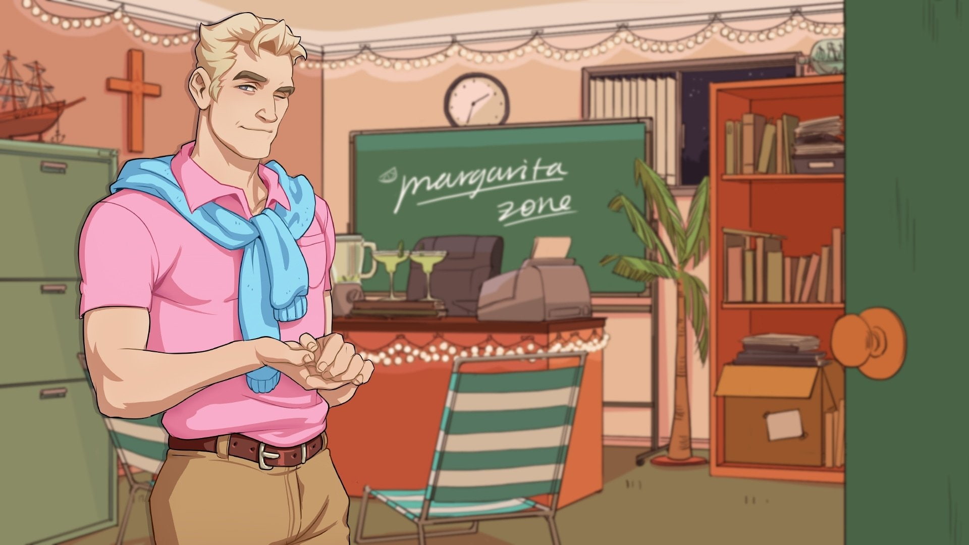 Man, Video Game, Dream Daddy: A Dad Dating Simulator, 1080P, HD Wallpaper