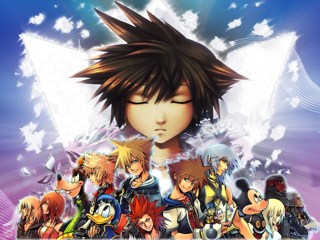 dream, art, Kingdom Hearts, dream drop distance, hd, 2, kingdom, distance, drop, re chain of memories, hearts, games, 480P, video, KH, HD Wallpaper