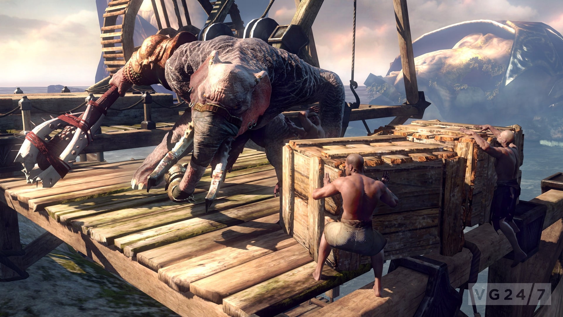 god, hd, games, video, 1080P, God of War, art, ascension, x, war, HD Wallpaper