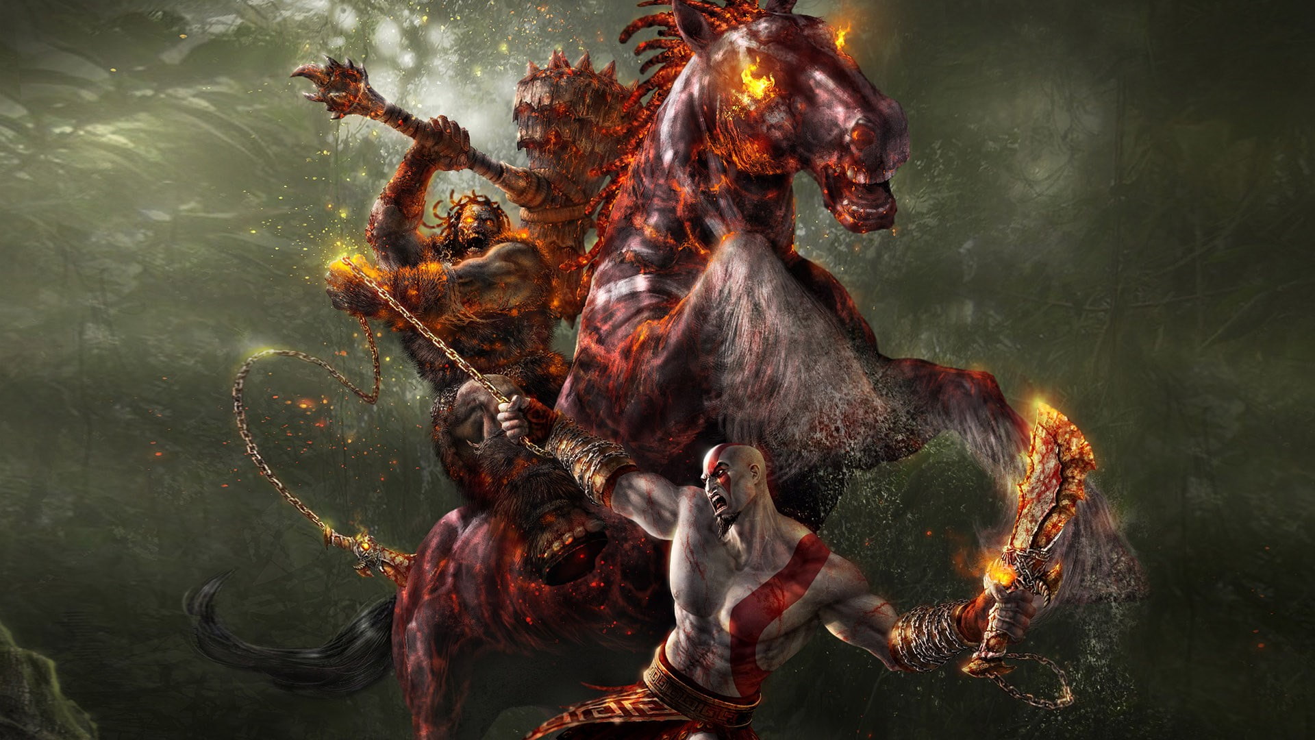 god of war ii, 1080P, HD Wallpaper