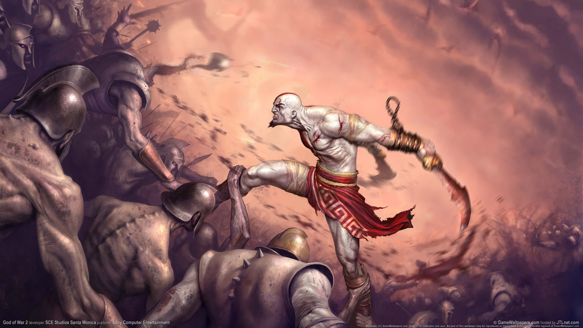 God Of War II, God of War, 1080P, HD Wallpaper