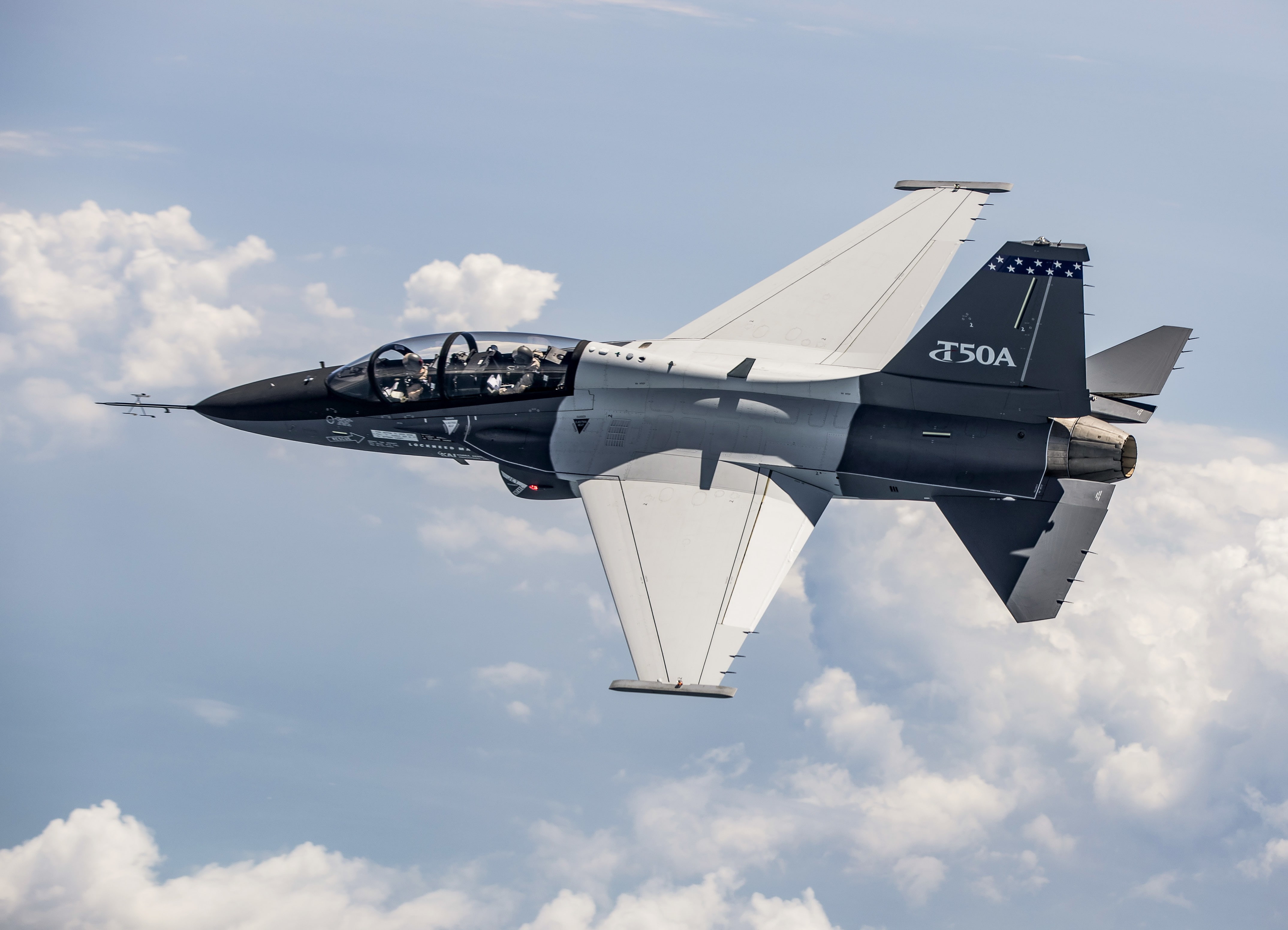 4K, aircraft, military aircraft, Lockheed Martin, T-50A, HD Wallpaper