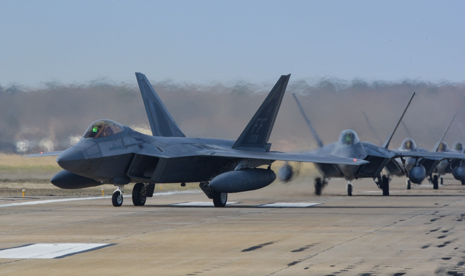 Aircraft, Jet Fighter, Jet Fighters, Lockheed Martin F-22 Raptor, Warplane, 1080P, HD Wallpaper