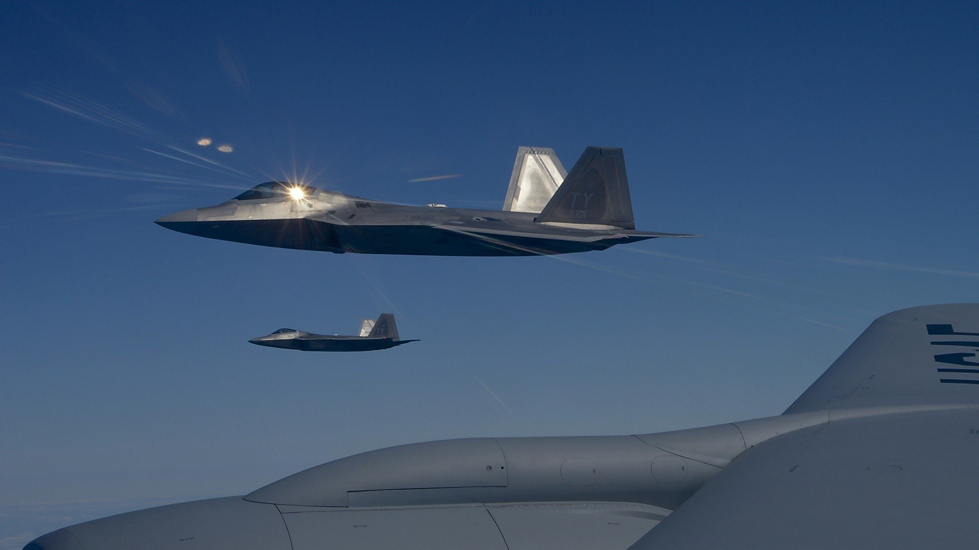 Jet Fighters, Lockheed Martin F-22 Raptor, Aircraft, 1080P, HD Wallpaper