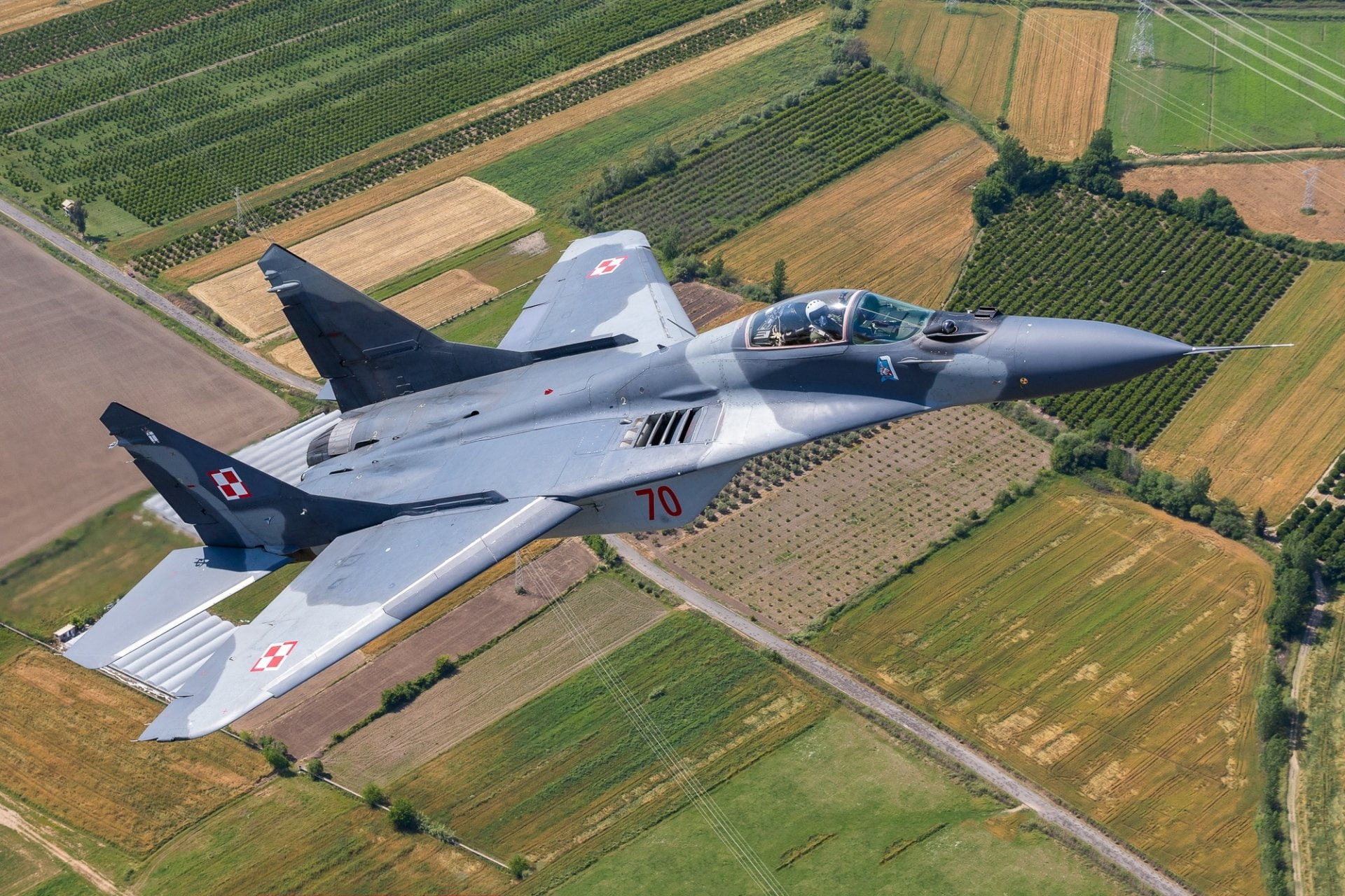 Jet Fighters, Warplane, Aircraft, Mikoyan MiG-29, Jet Fighter, 1080P, HD Wallpaper