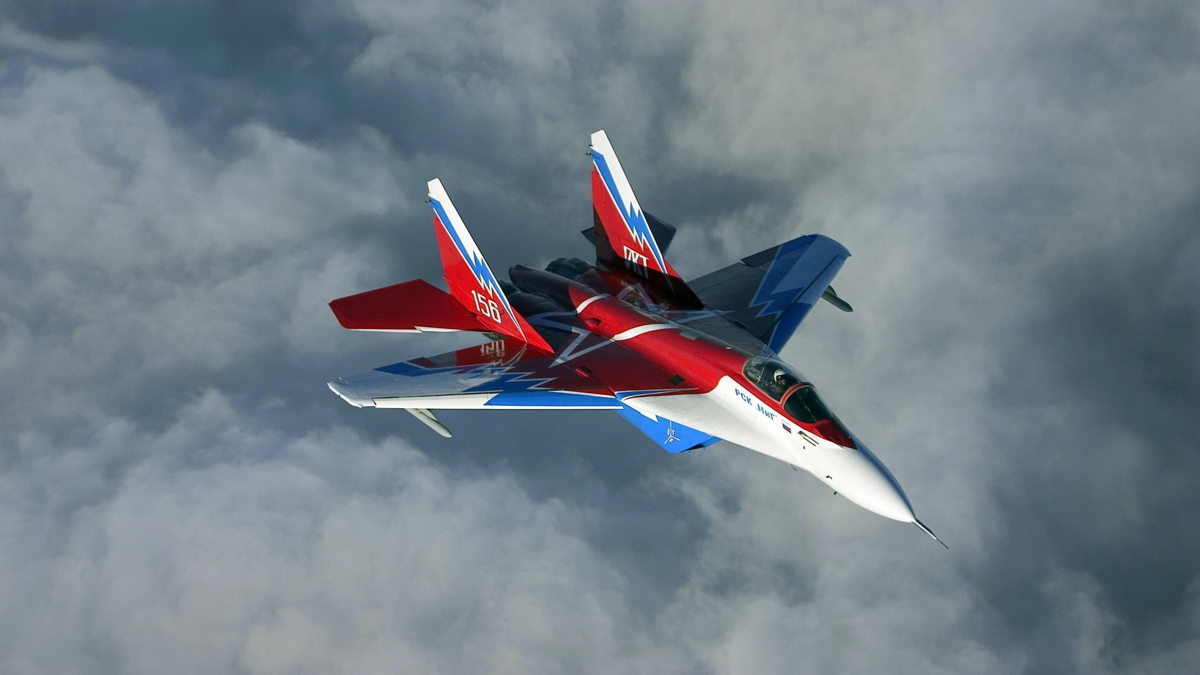 airshow, plane, motion, airplane, day, fighter plane, air defense, flight, mikoyan, mode of transportation, military, transportation, air vehicle, flying, HD Wallpaper