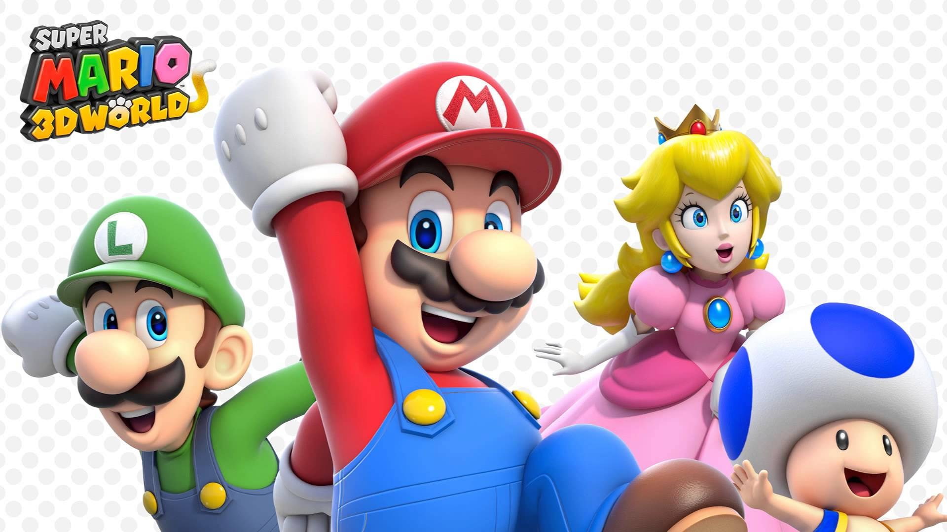 super mario 3d world, 1080P, HD Wallpaper